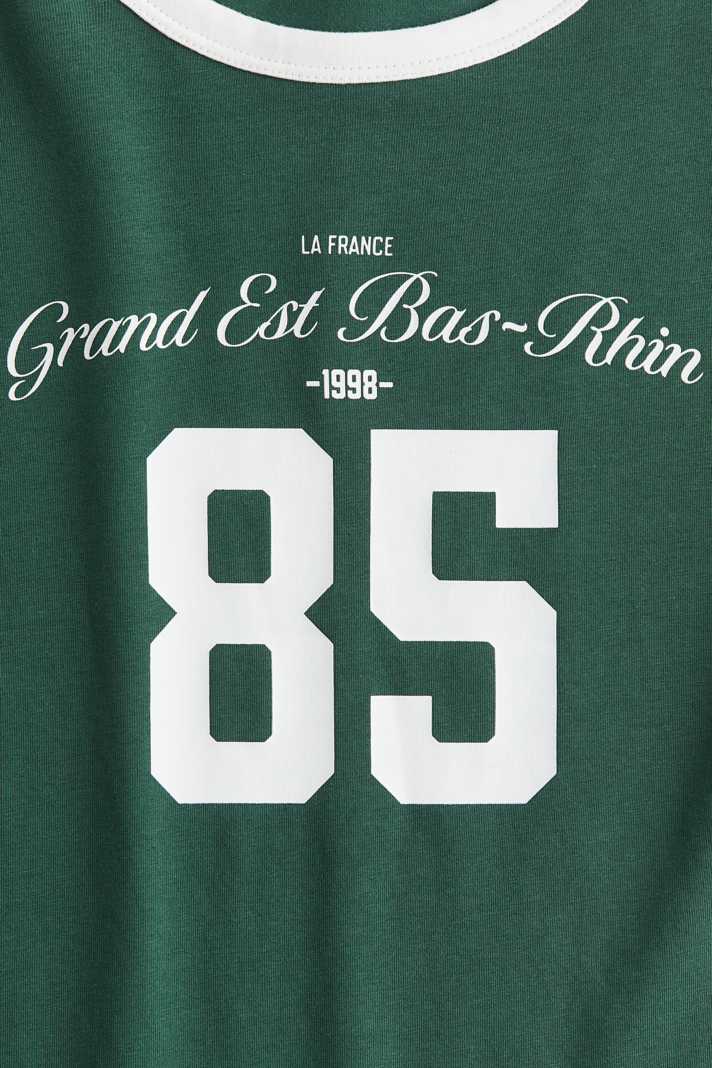 Fitted cotton T-shirt