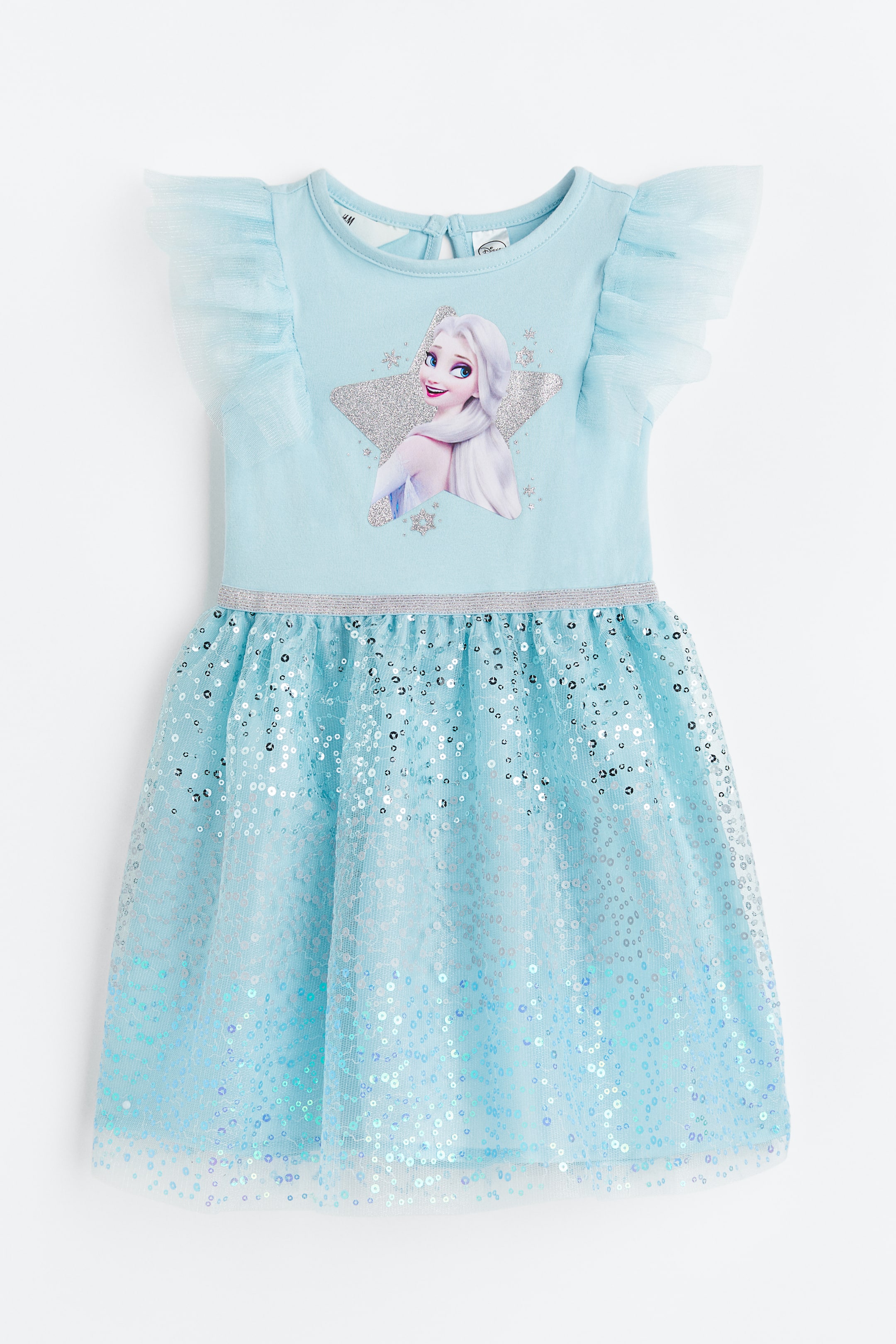 H&m Shop Frozen Kleding H&m Jurk Met Tulen Rok Lichtblauw