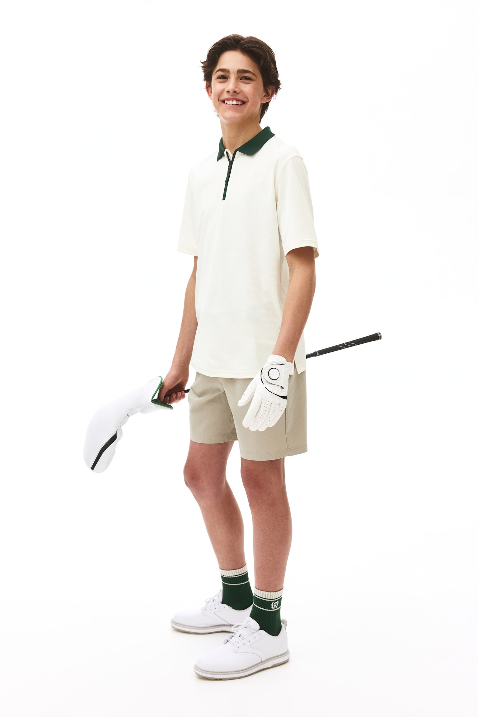 Regular Fit Zip-top sports polo shirt - 3
