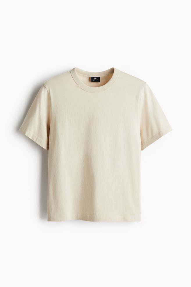 Regular Fit T-shirt - Light beige - 1