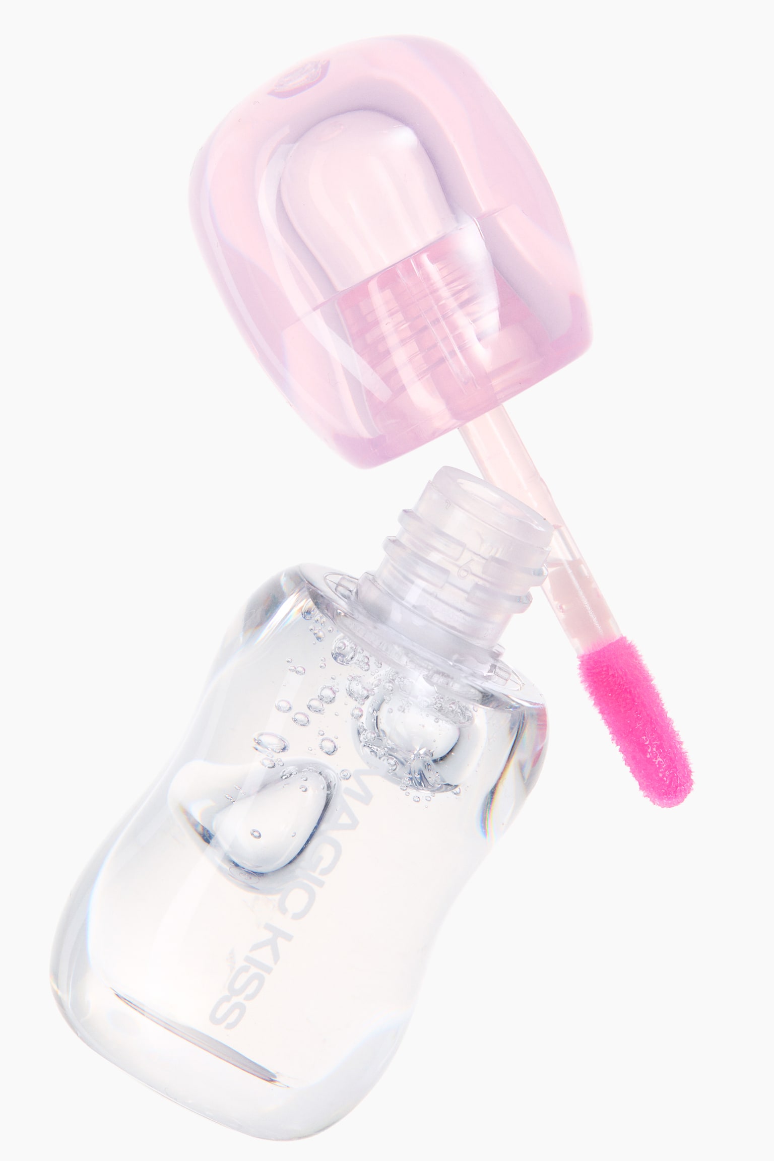 Magic Kiss pH-reactive lip oil - Light pink/Raspberry - 2
