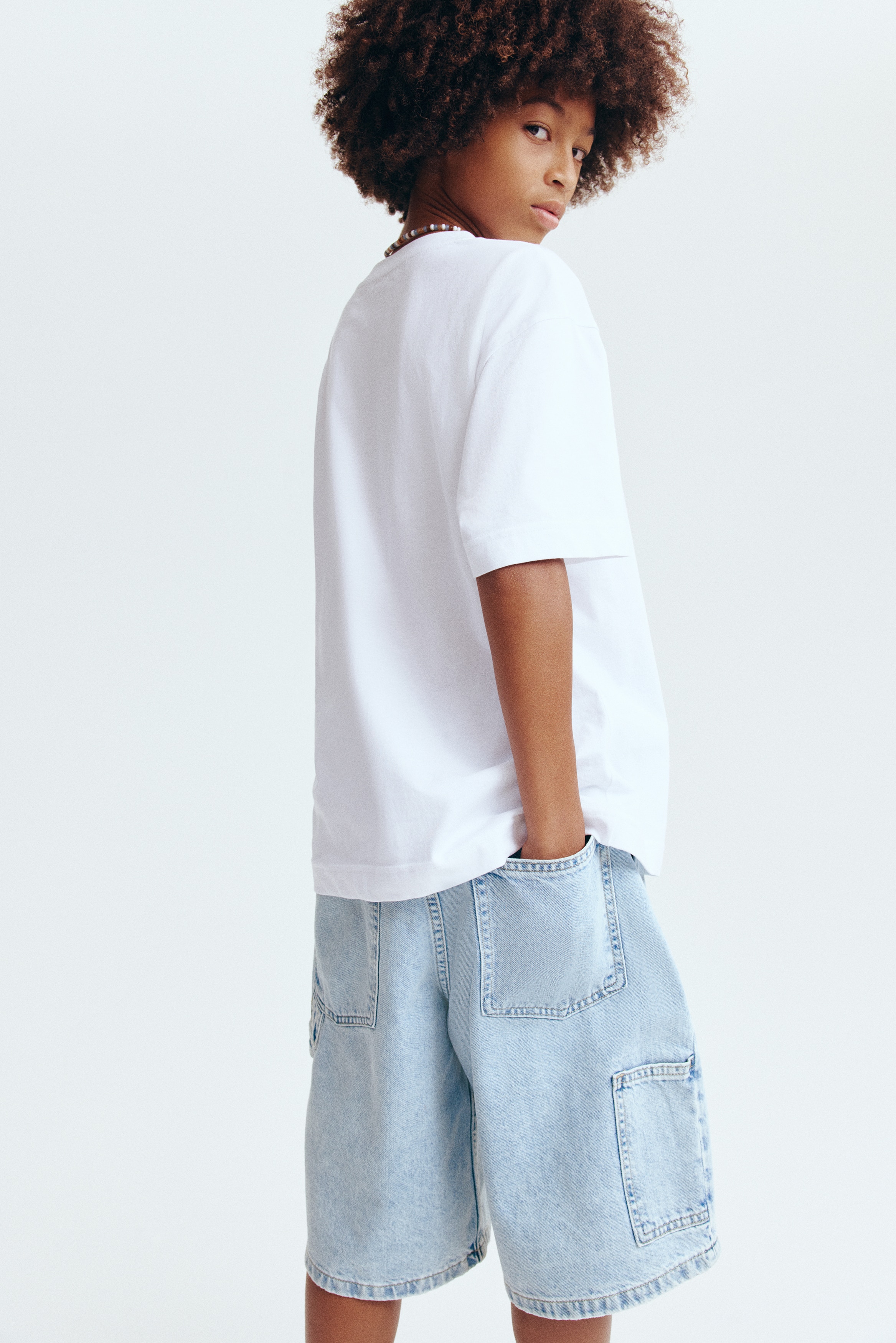 Denim Carpenter Shorts