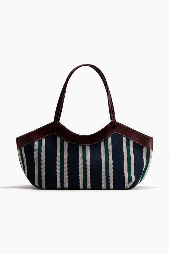 Женские сумки H&M Herringbone Shopper