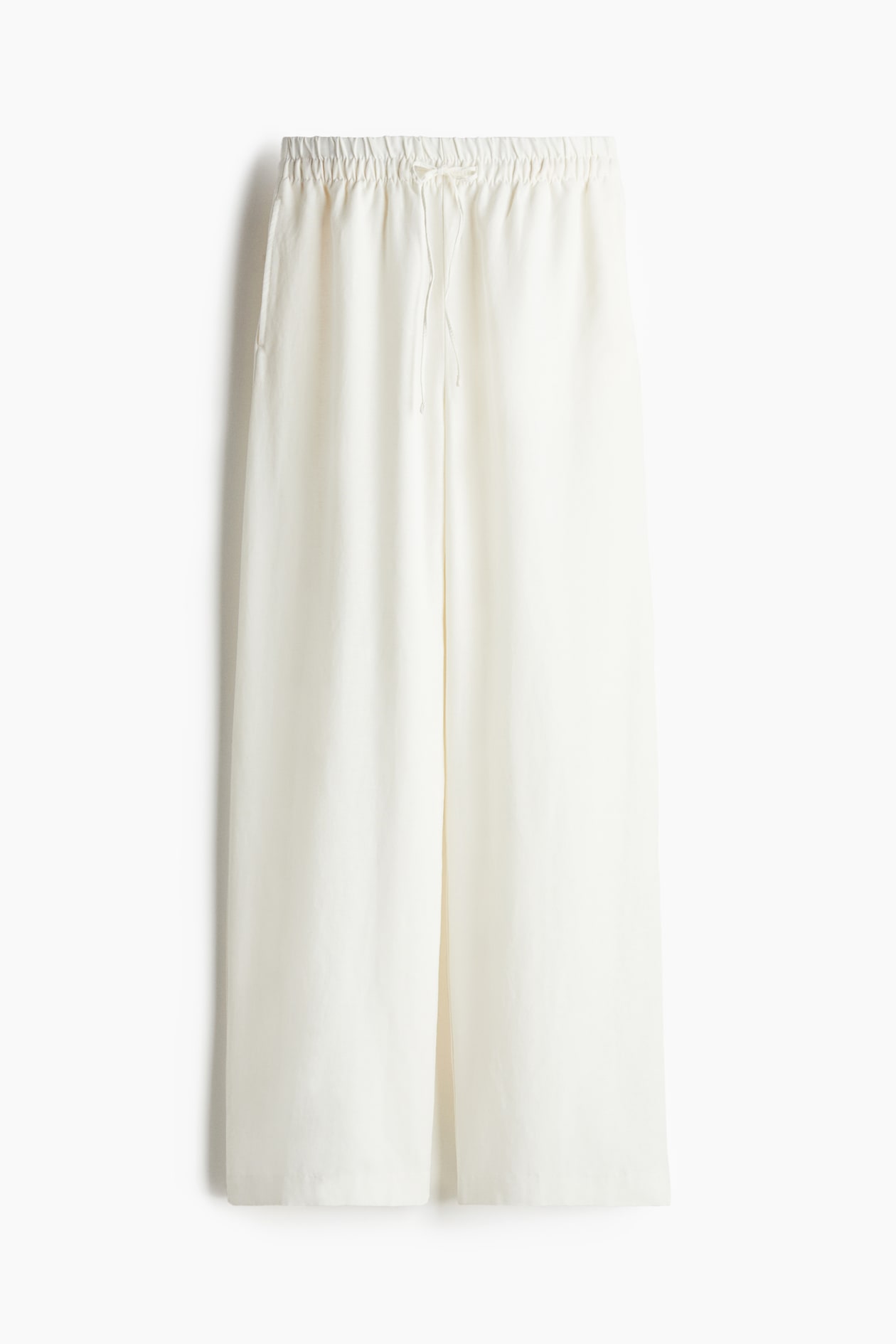 Linen-Blend Pants