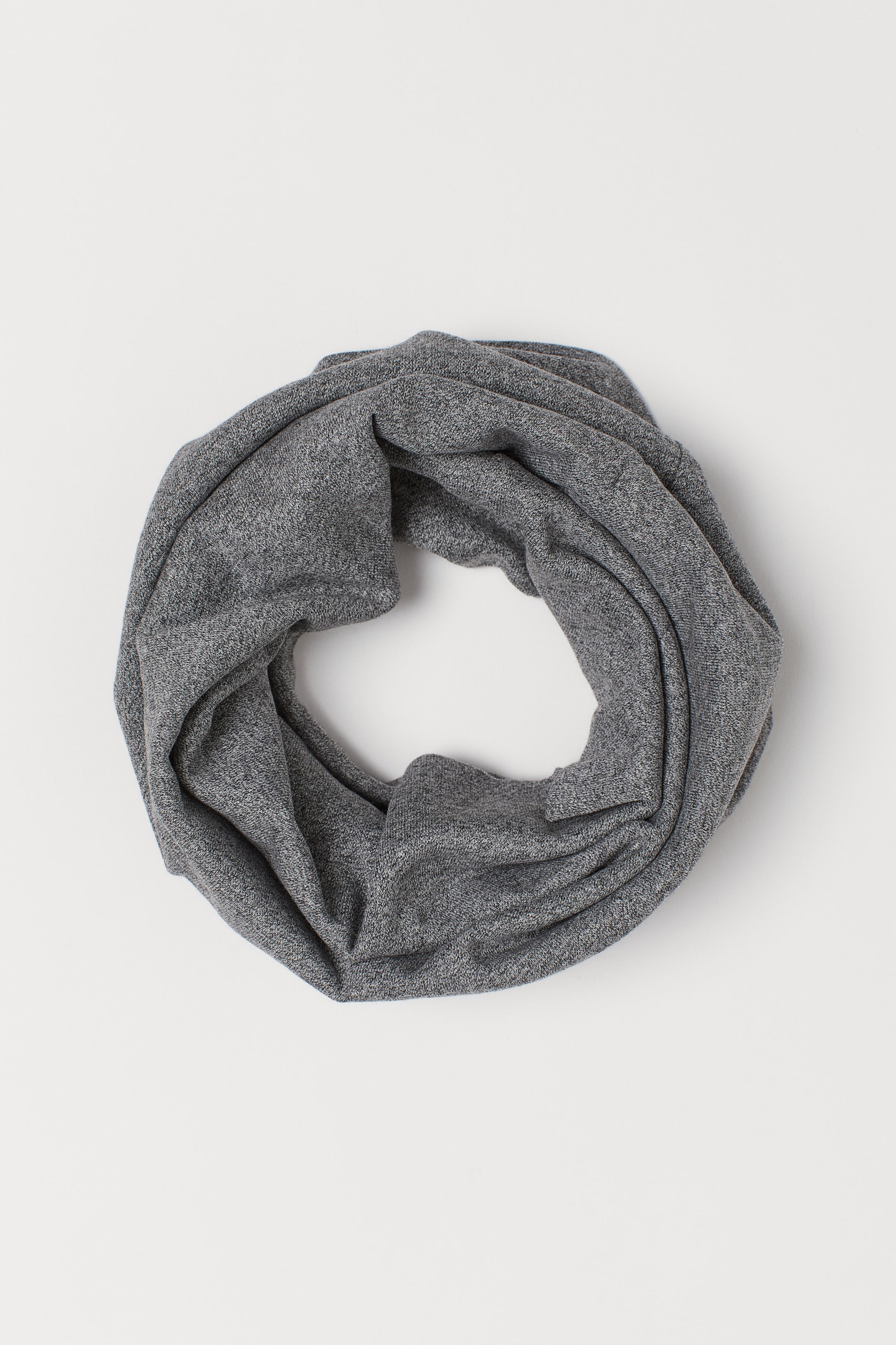 Agrandir l'image: Snood en jersey - Gris foncé chiné - ENFANT | H&M FR 1