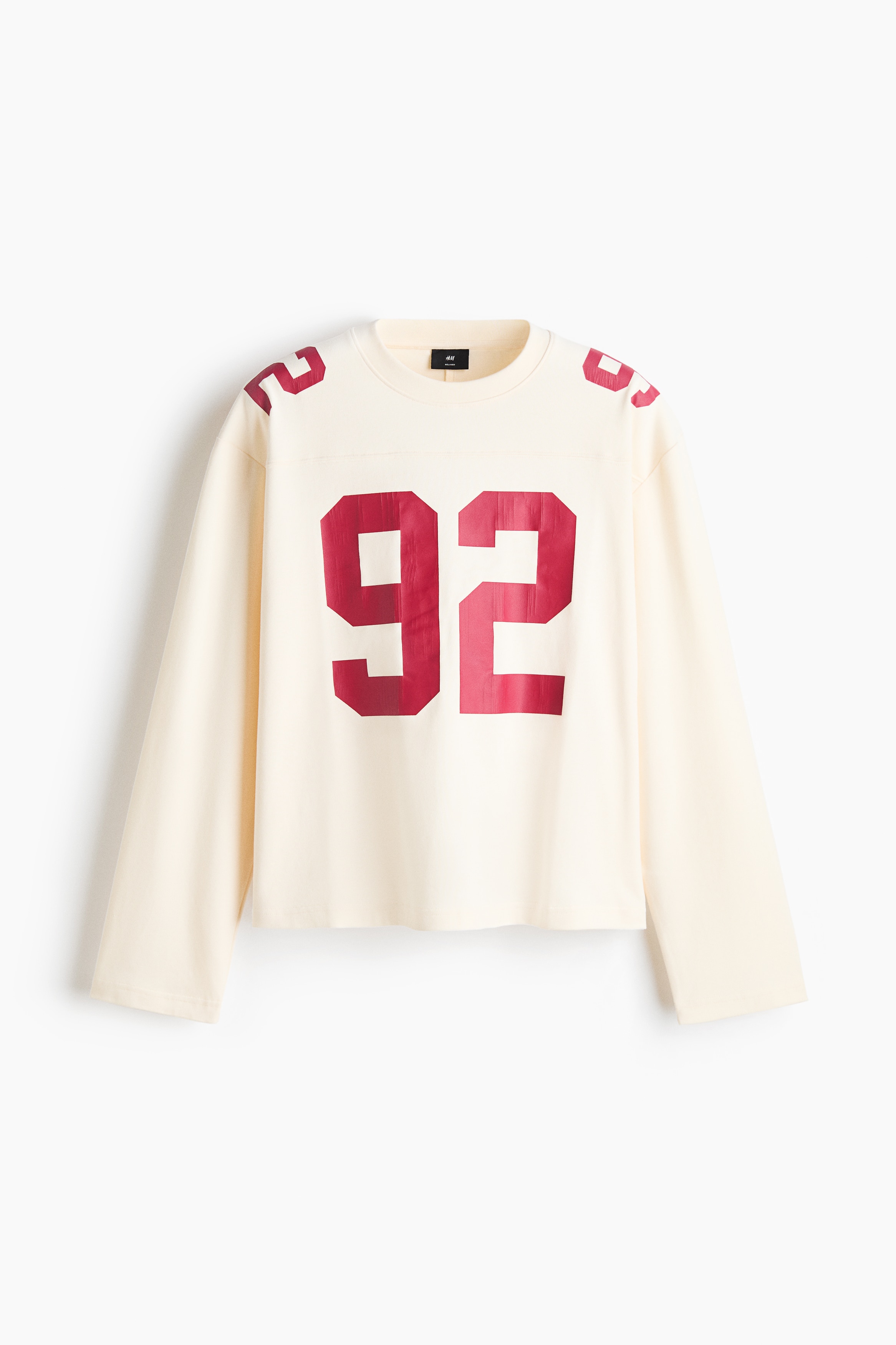 Relaxed Fit Printed long-sleeved T-shirt