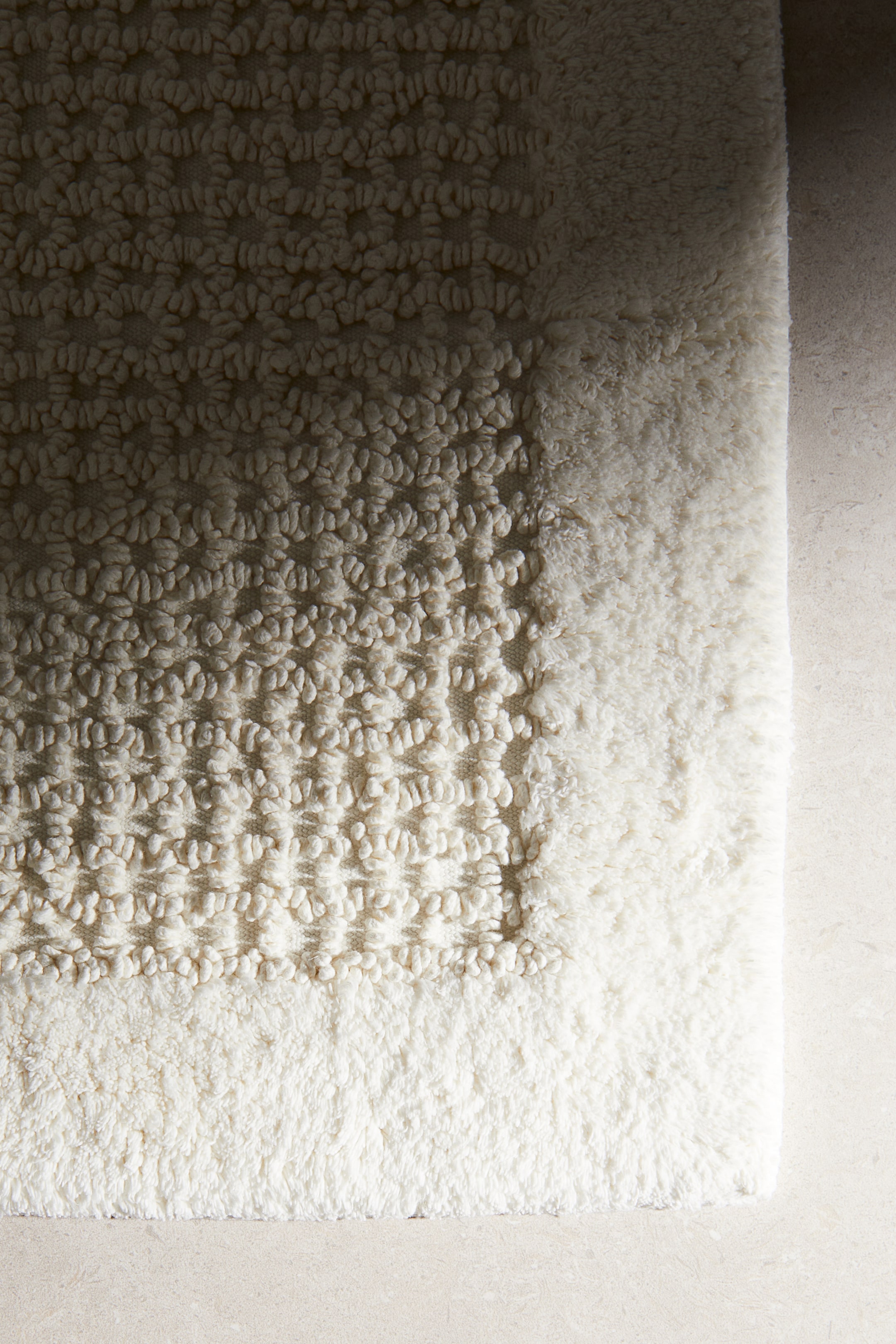 Tufted Cotton Bath Mat