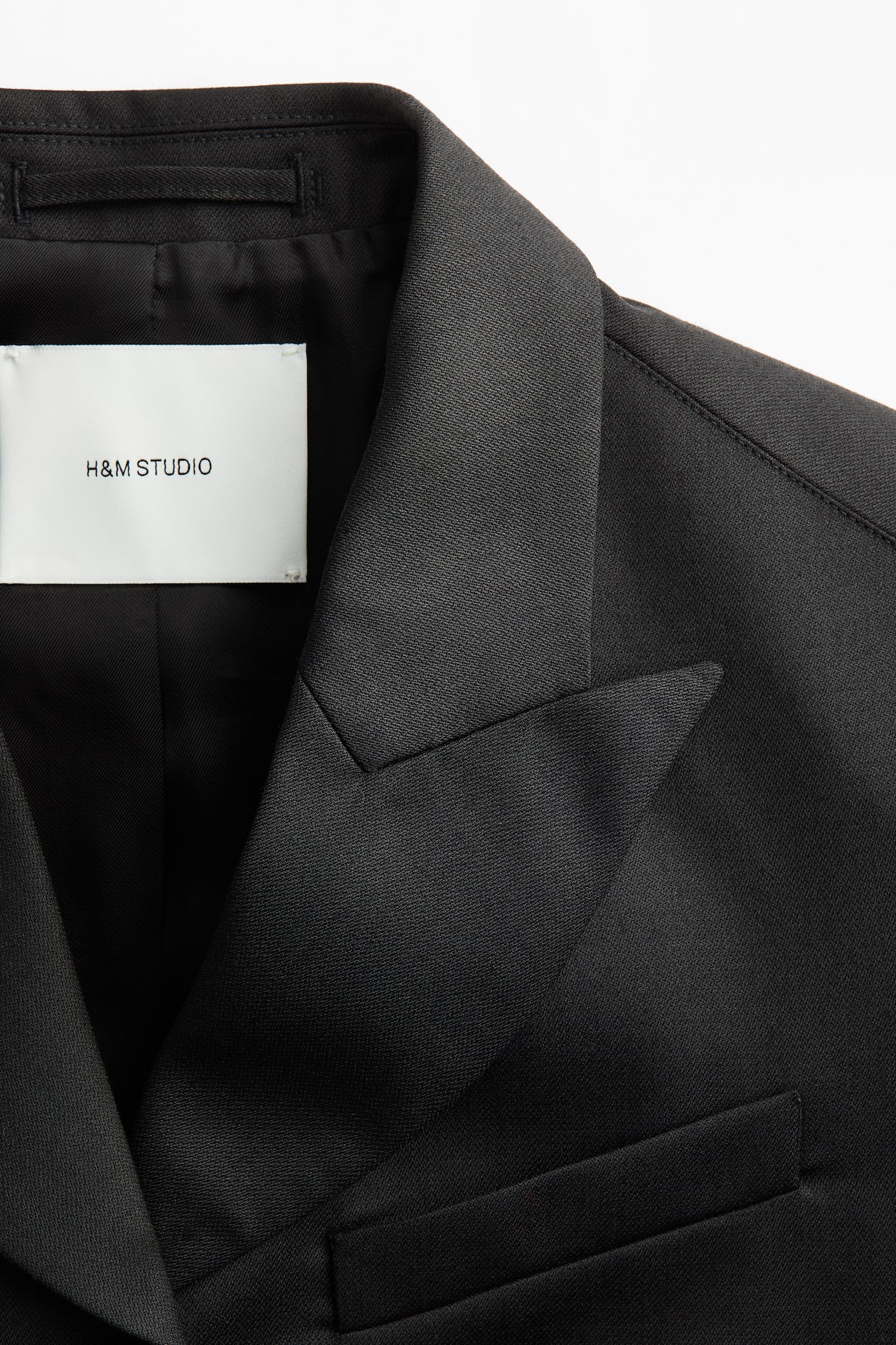 Single-Breasted Wool-Blend Jacket - image 2