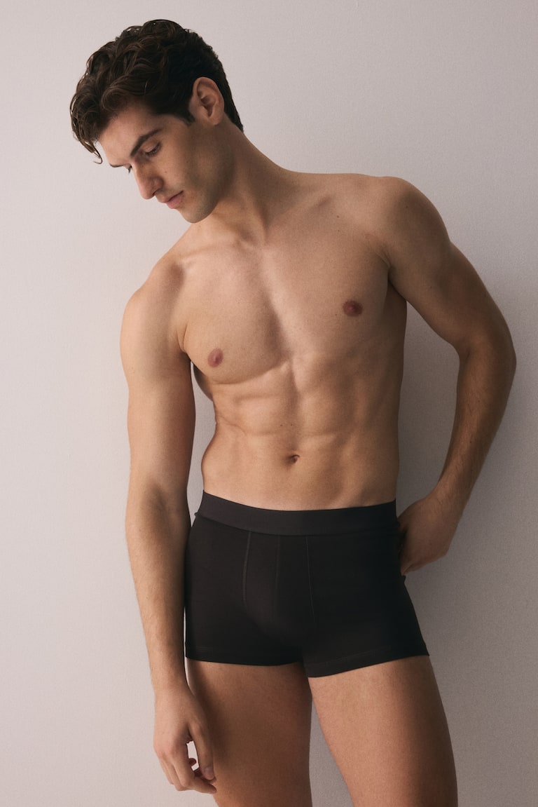 IQYU Boxer Uomo Fun Maschile Moda Mutande Sexy Ride Up Briefs Intimo Pantaloni Sexy Mutandine Uomo Intimo Blu M 125294902