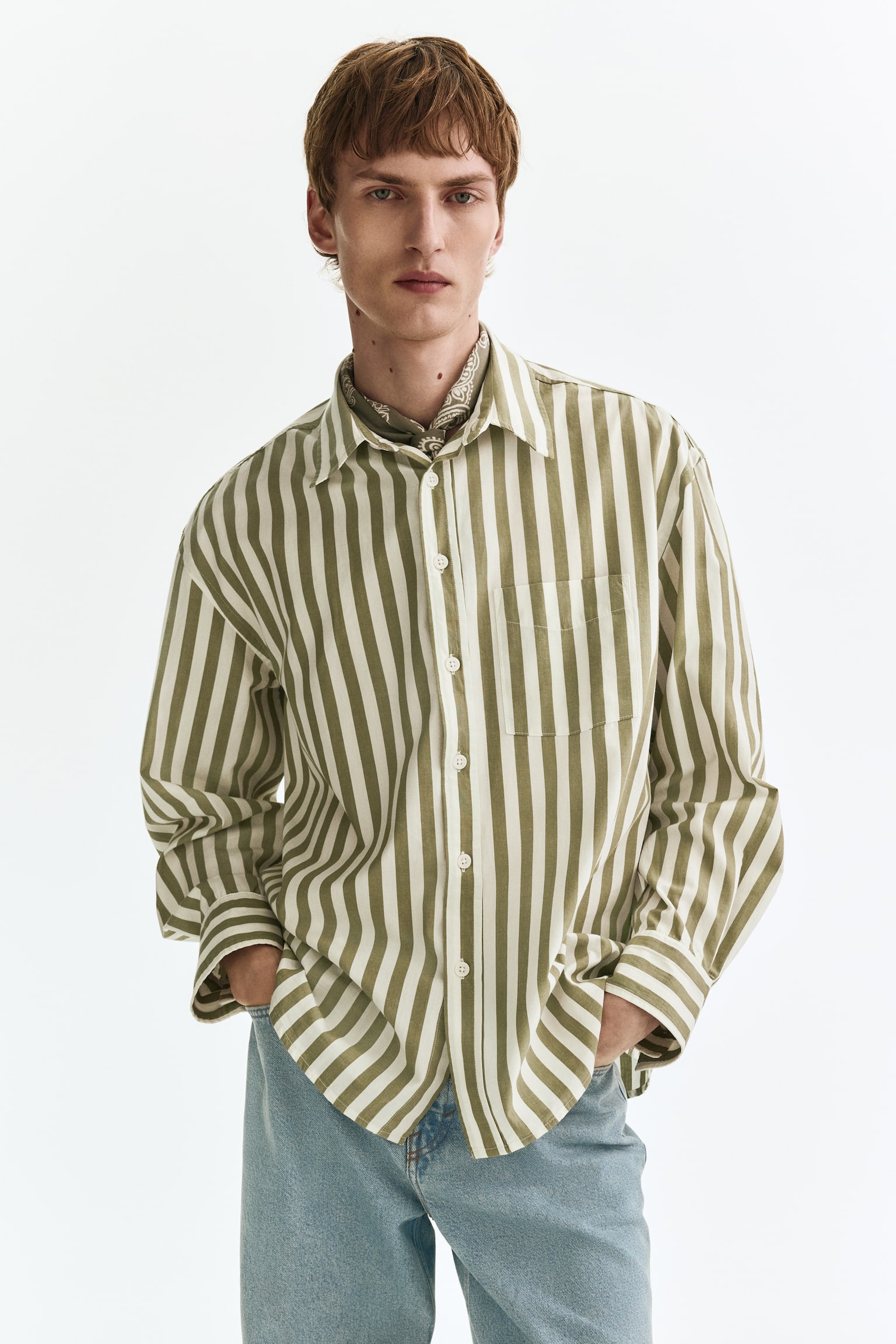 Relaxed Fit Poplin shirt - 1