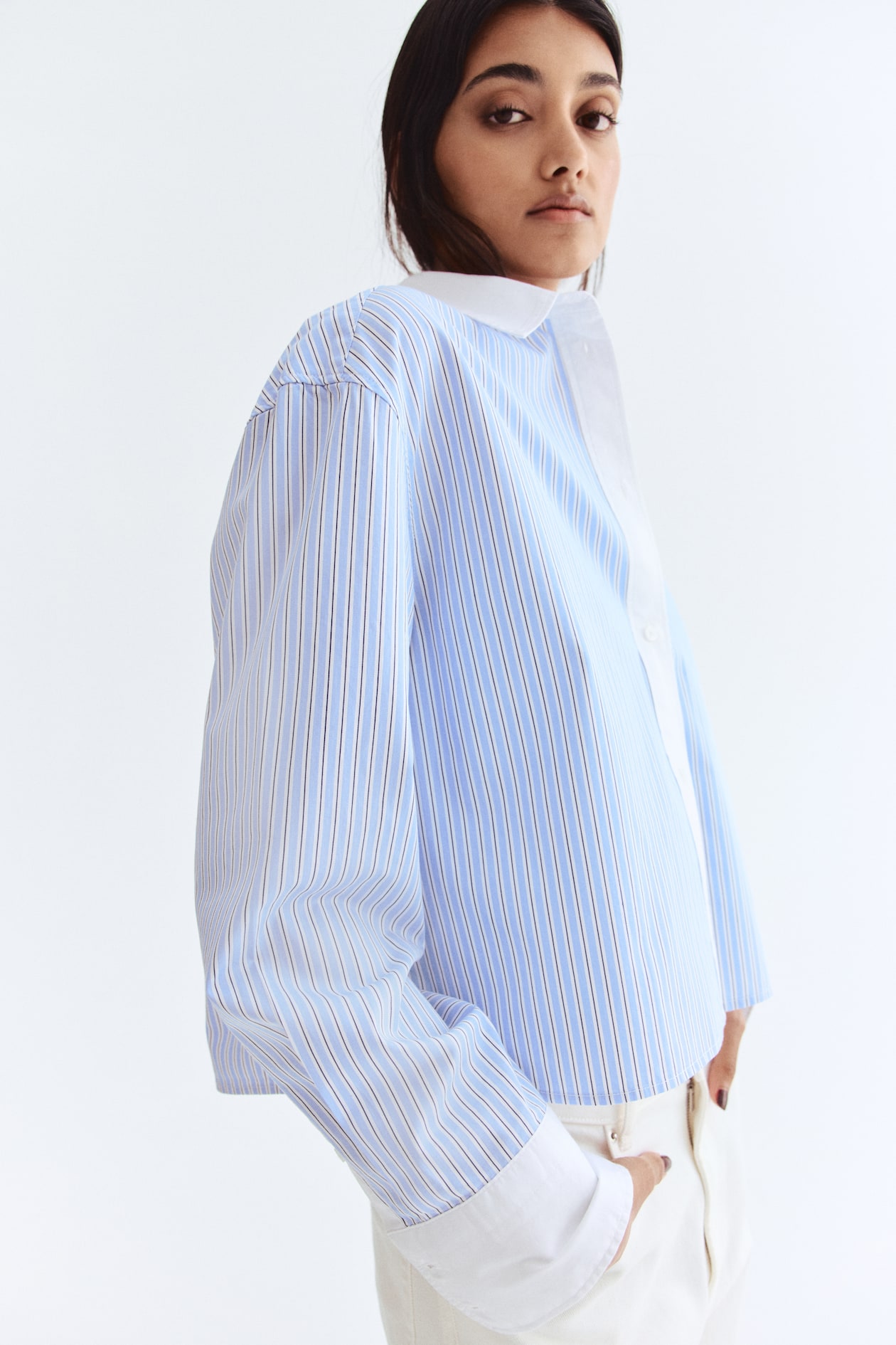 Short Poplin Shirt - image 4