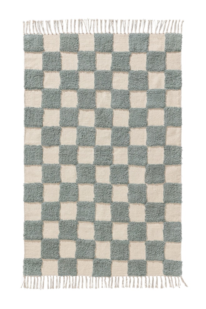 Tapete Para Crianças Caro - Azul Claro/Bege/Rosa/Amarelo - 1