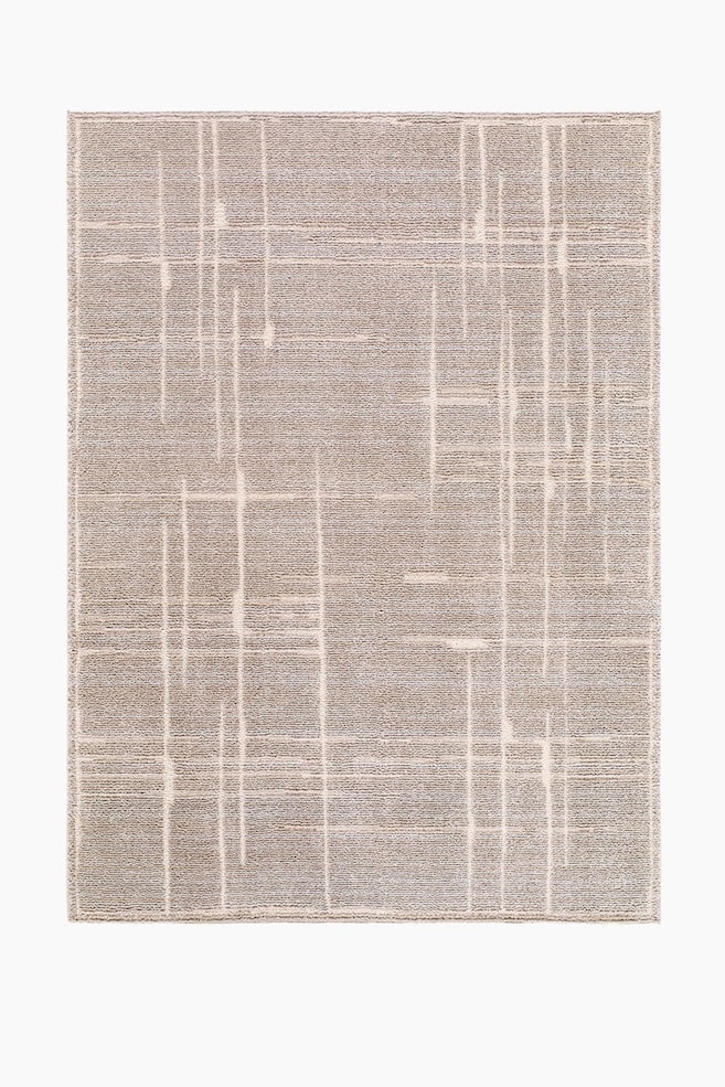 Alba Modern Graphic Rug - Taupe - 1