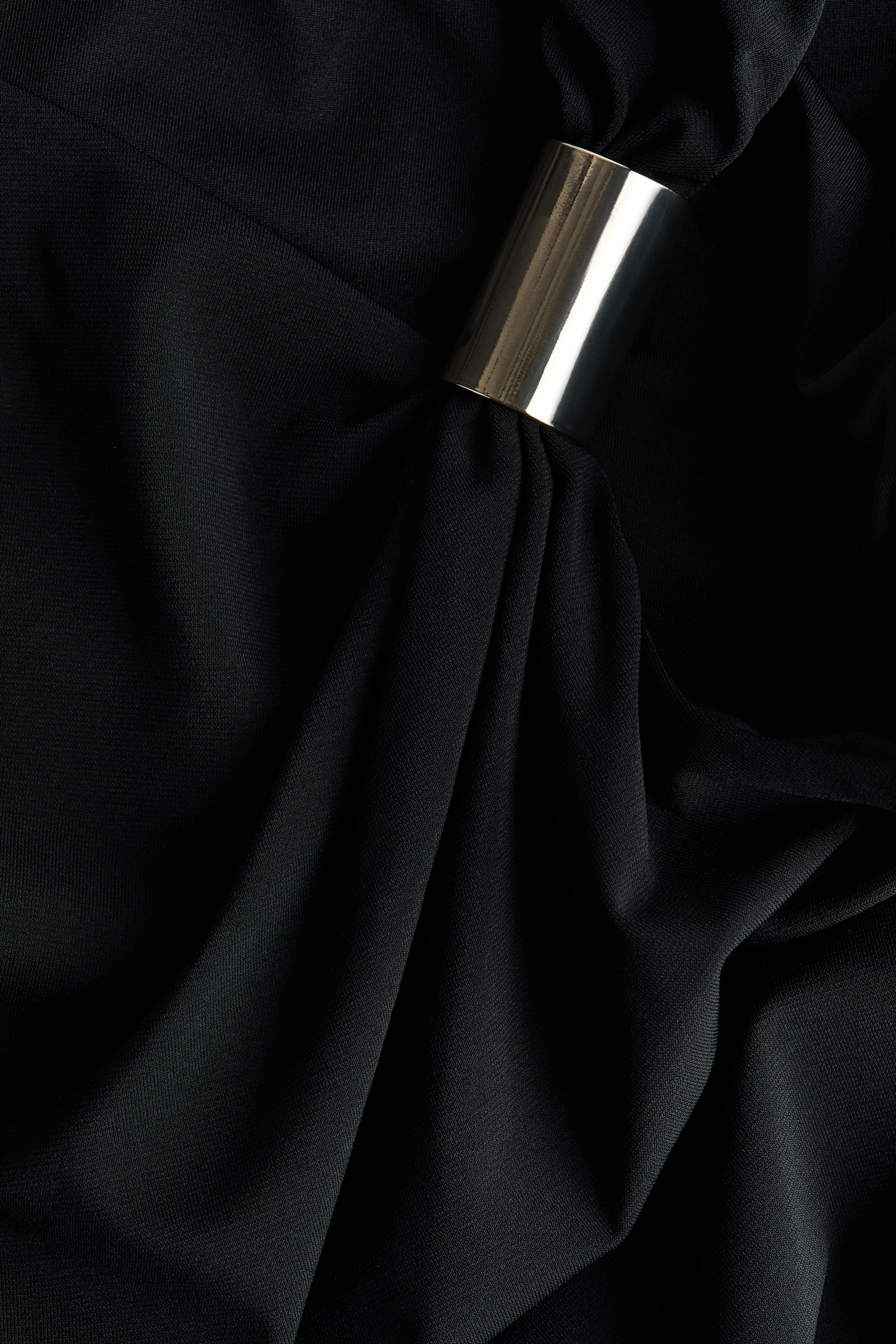 View larger image: Draped top - Black - Ladies | H&M IN 5