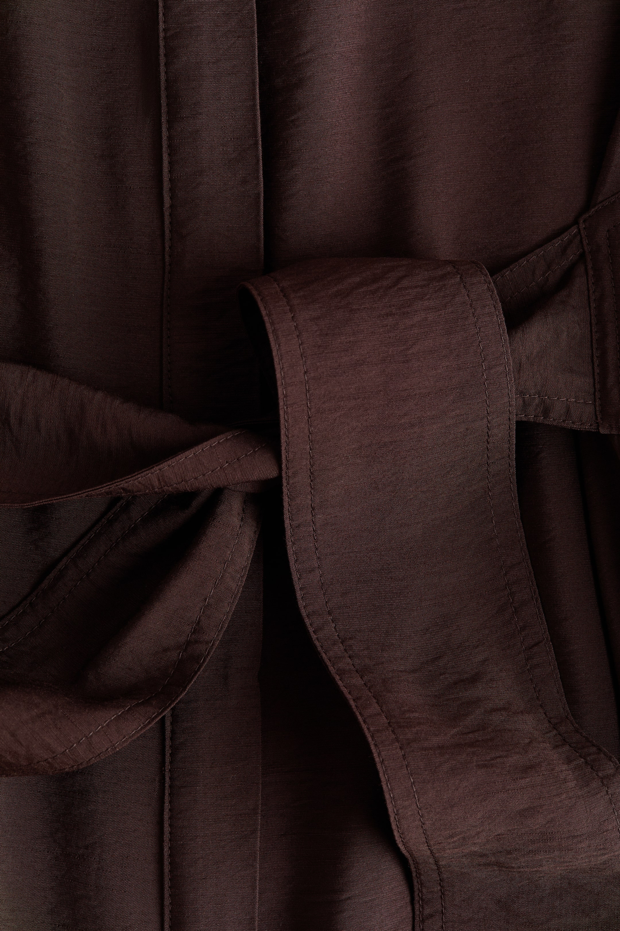 Tie-Belt Dress