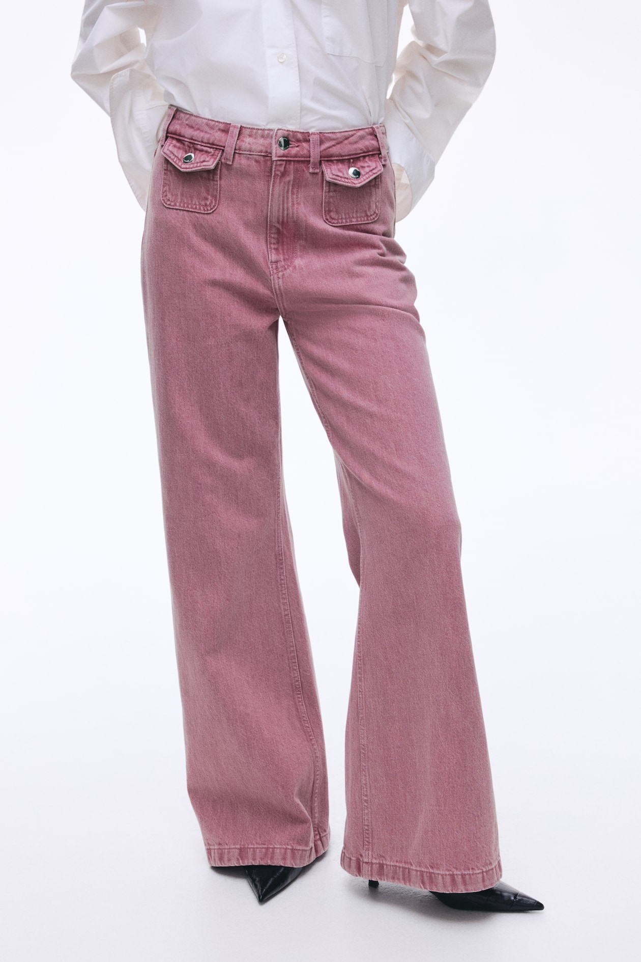 Wide High Jeans - image 3