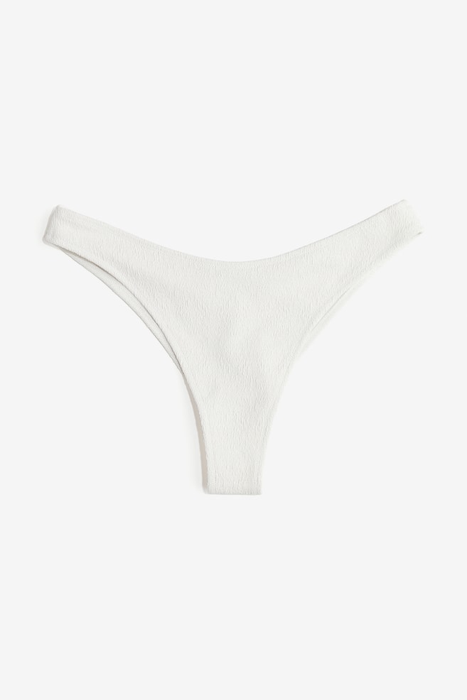 Bas de maillot Brazilian - Blanc/Noir - 1