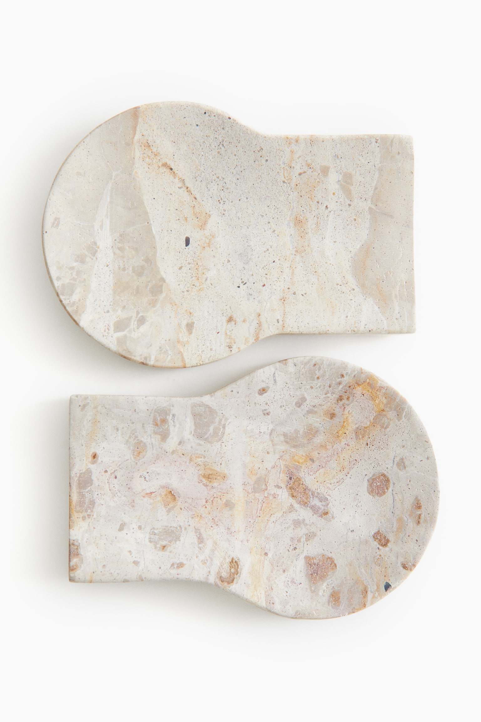 Marble spoon rest - Beige chiaro/marmorizzato - 3