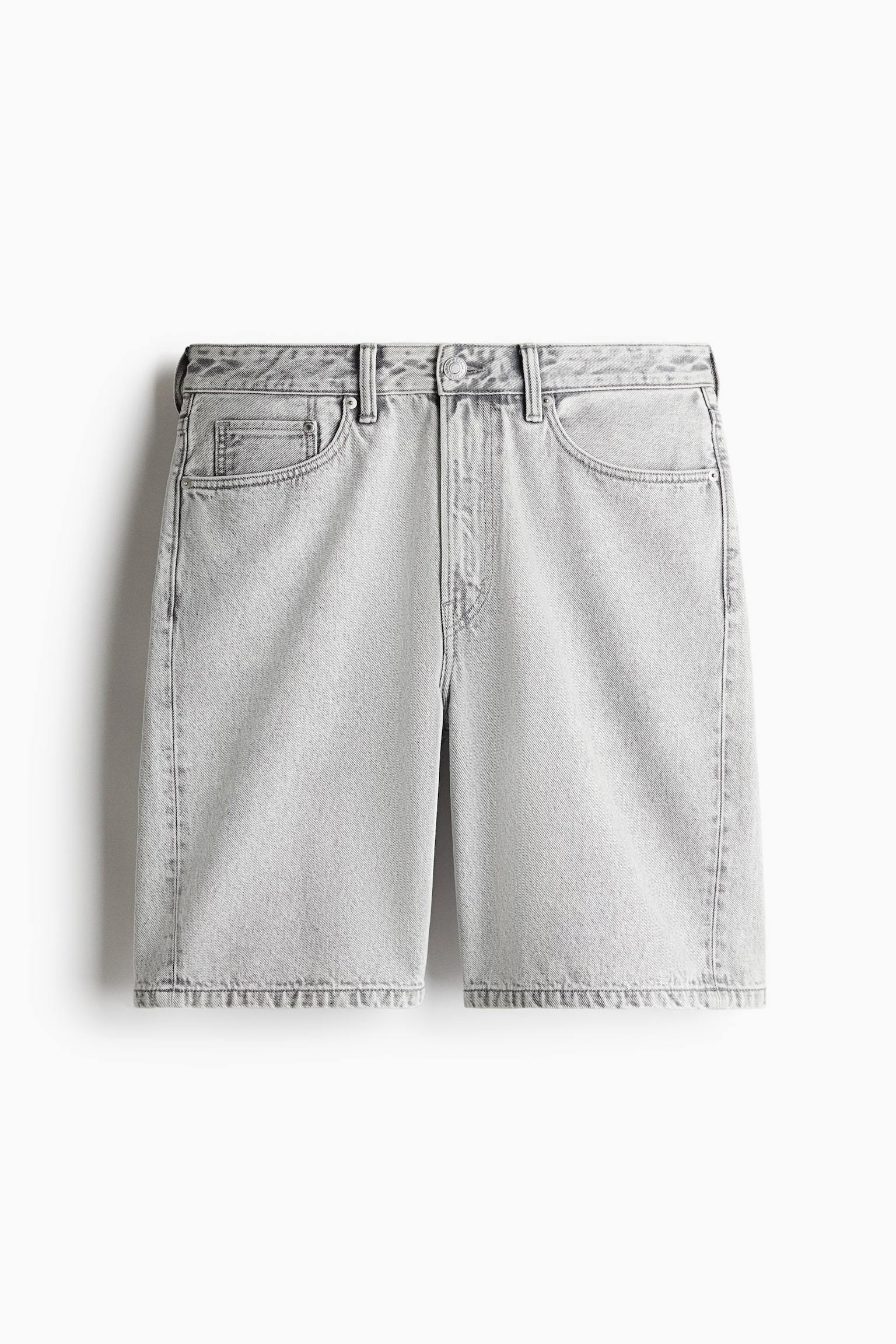 Relaxed Denim shorts - Light denim grey/Light denim blue/Denim black - 2