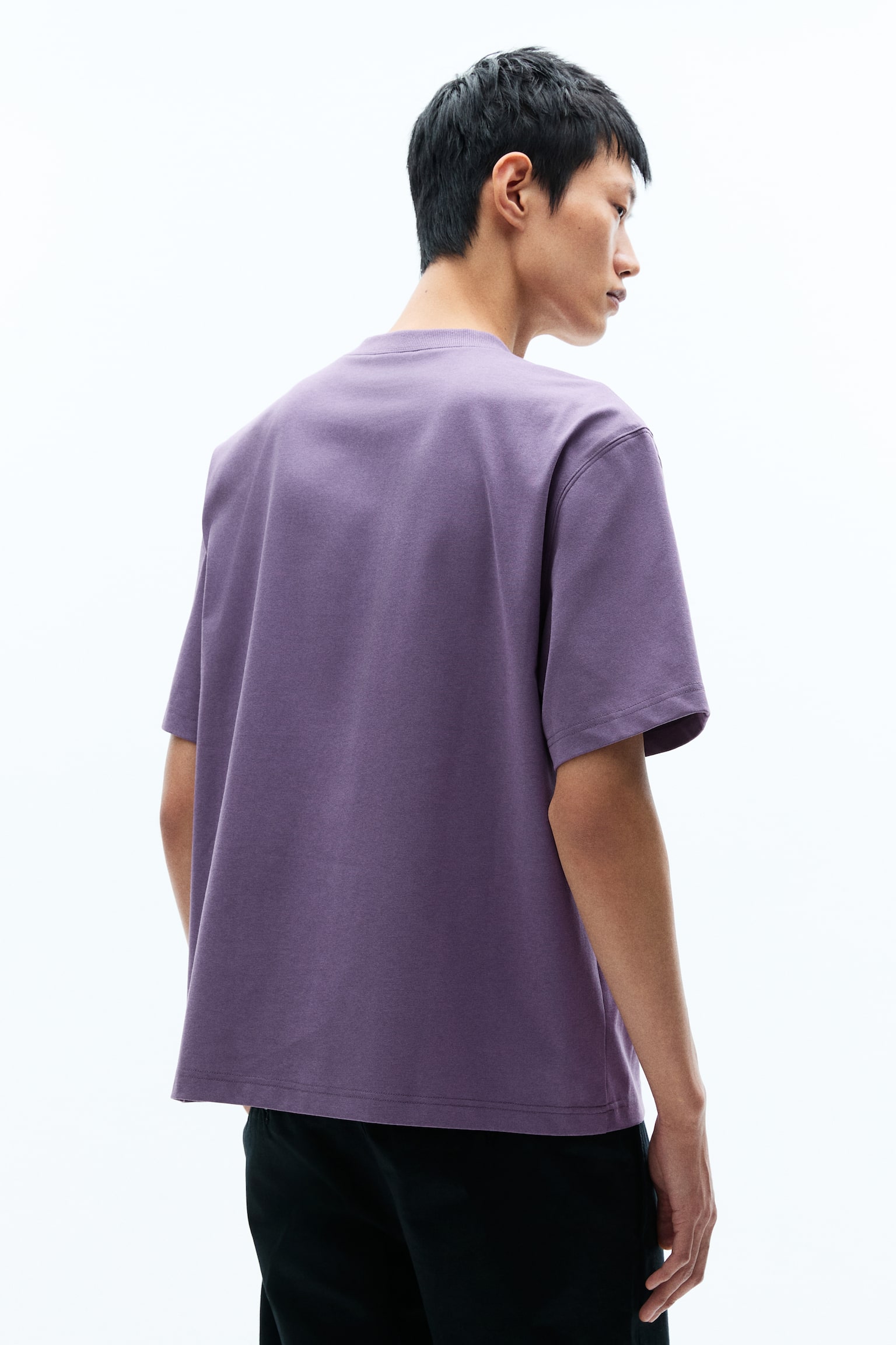 Loose-Fit Printed T-Shirt - Purple/Unity/Black/Powerful/Red/Always Powerful/Light beige/Powerful - 6