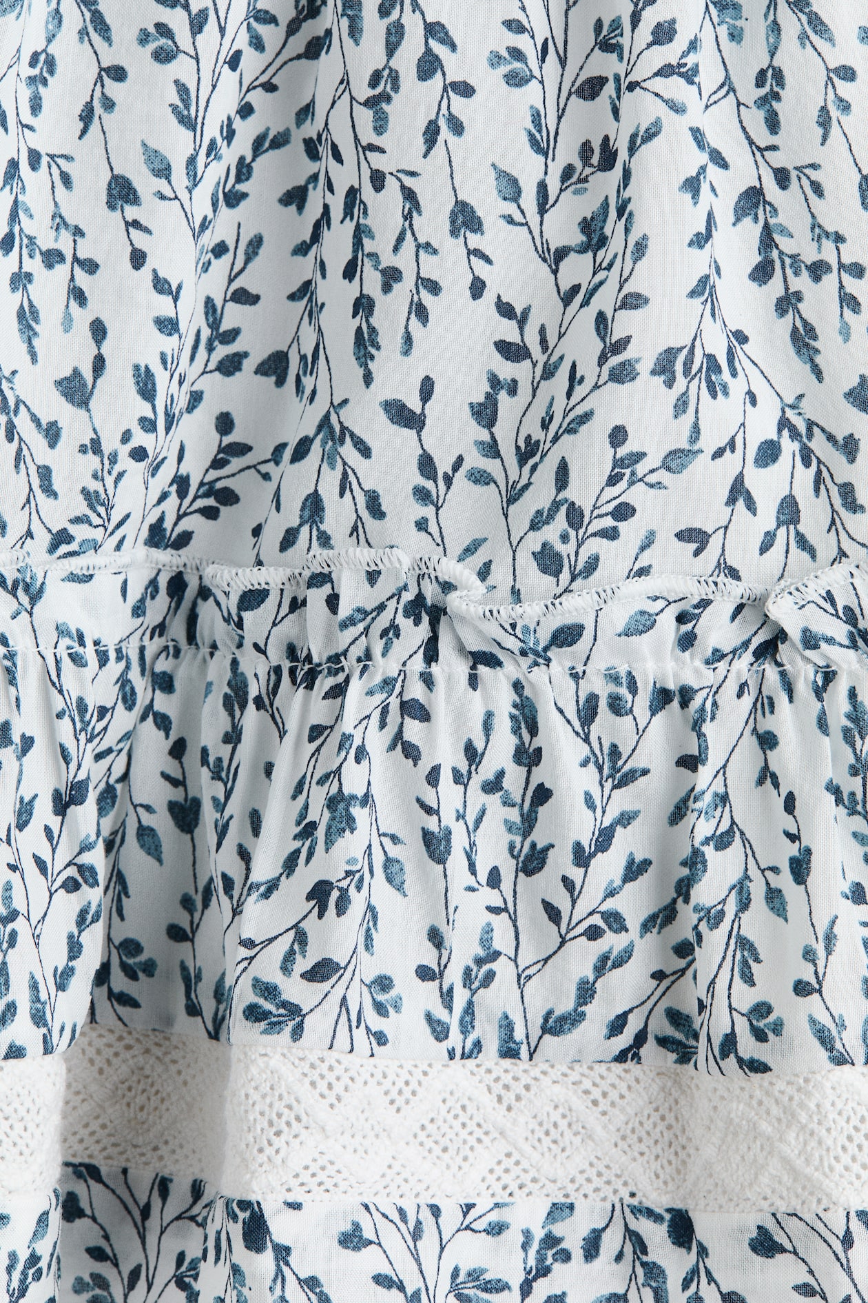 Tiered Viscose-Blend Skirt - image 3