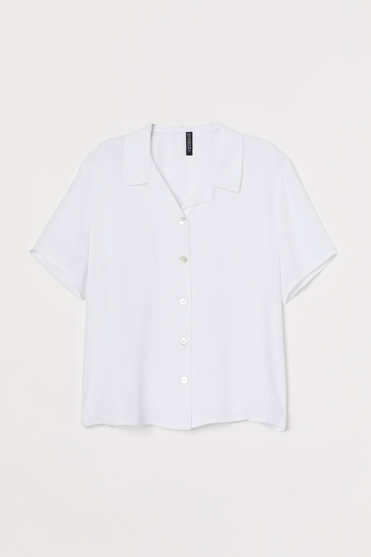 Resort Shirt - White - Ladies | H&M US