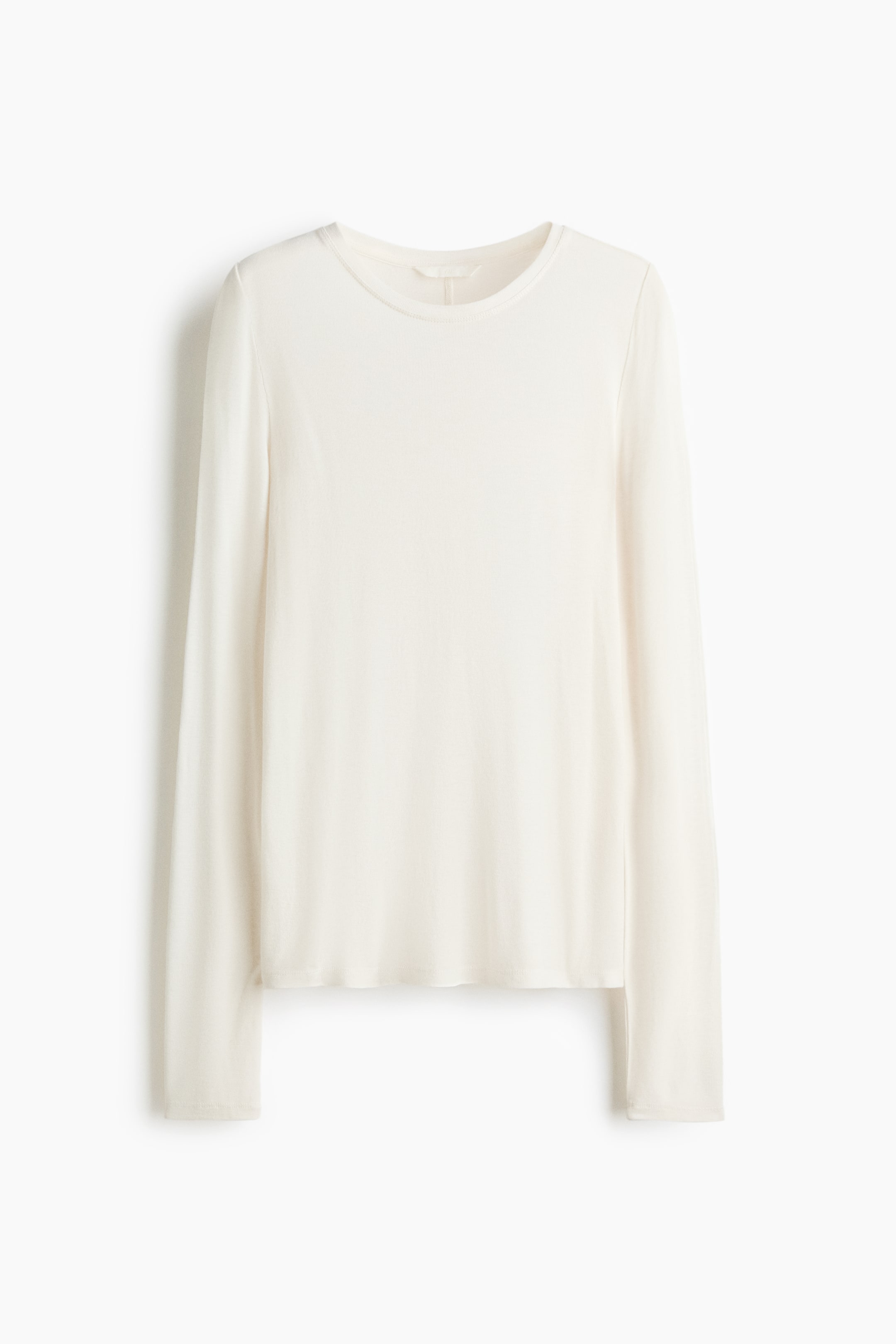 View larger image: Wool-blend top - White - Ladies | H&M IE 5