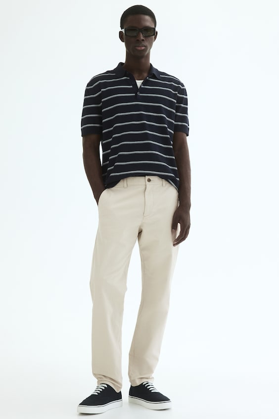Bawełniane spodnie chinos Slim Fit