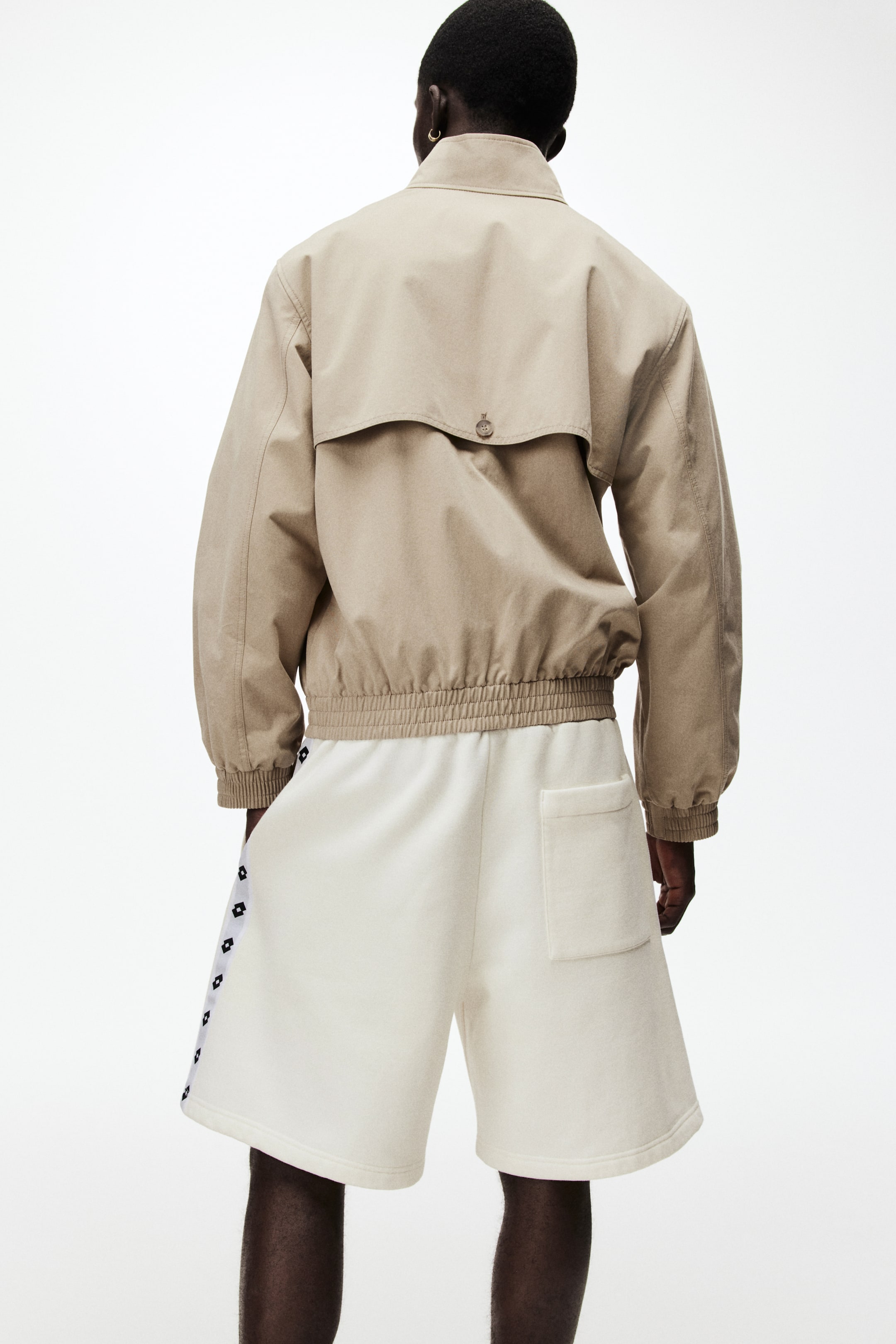 Short classique en molleton