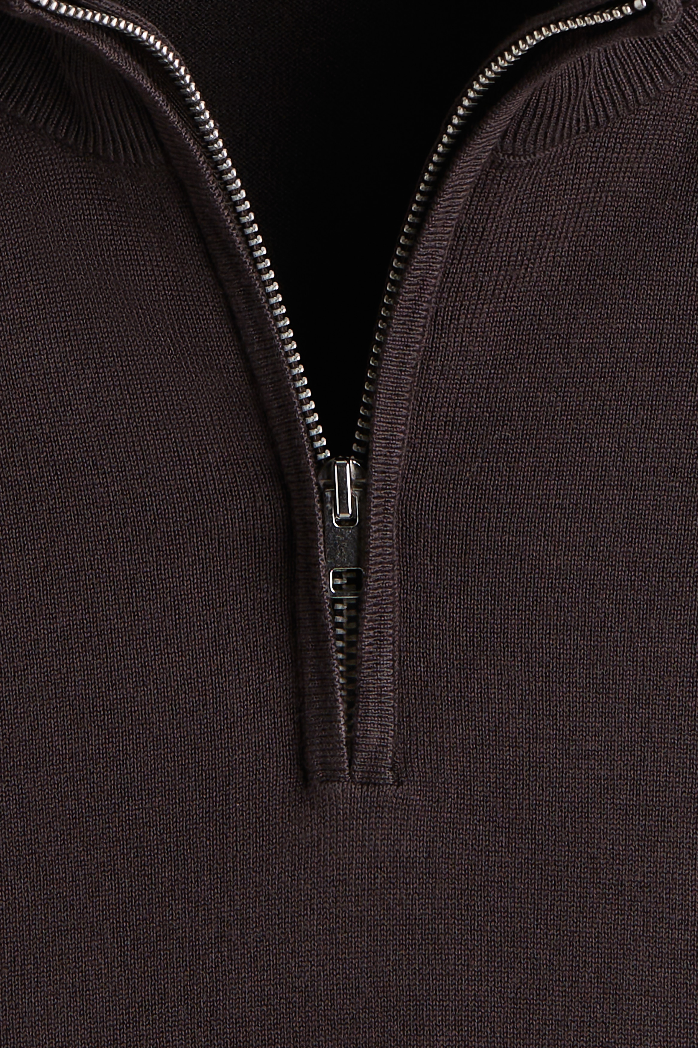 Regular Fit Zip-top jumper