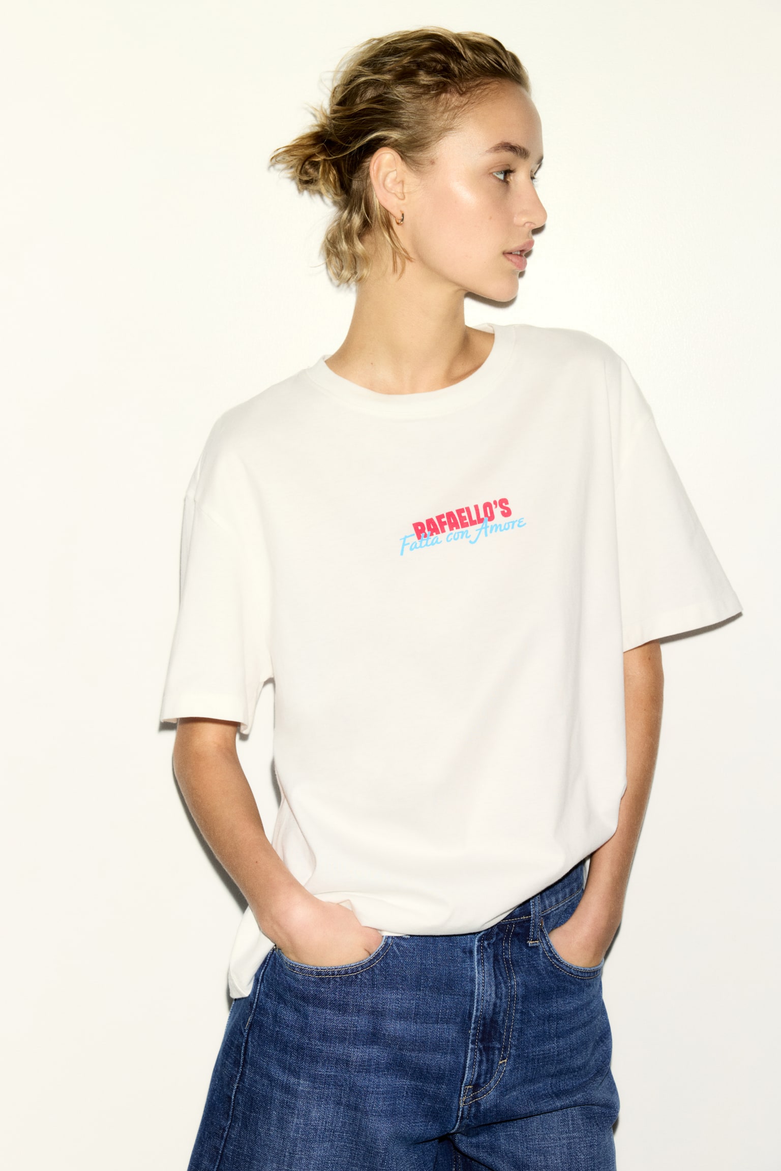 Oversized T-shirt - White/Rafaello's/Light yellow/Atelier/Pink/Grapefruit/Light purple/Surf/Cream/Solar Treasures/White/Bellavista/White/Island breeze - 4