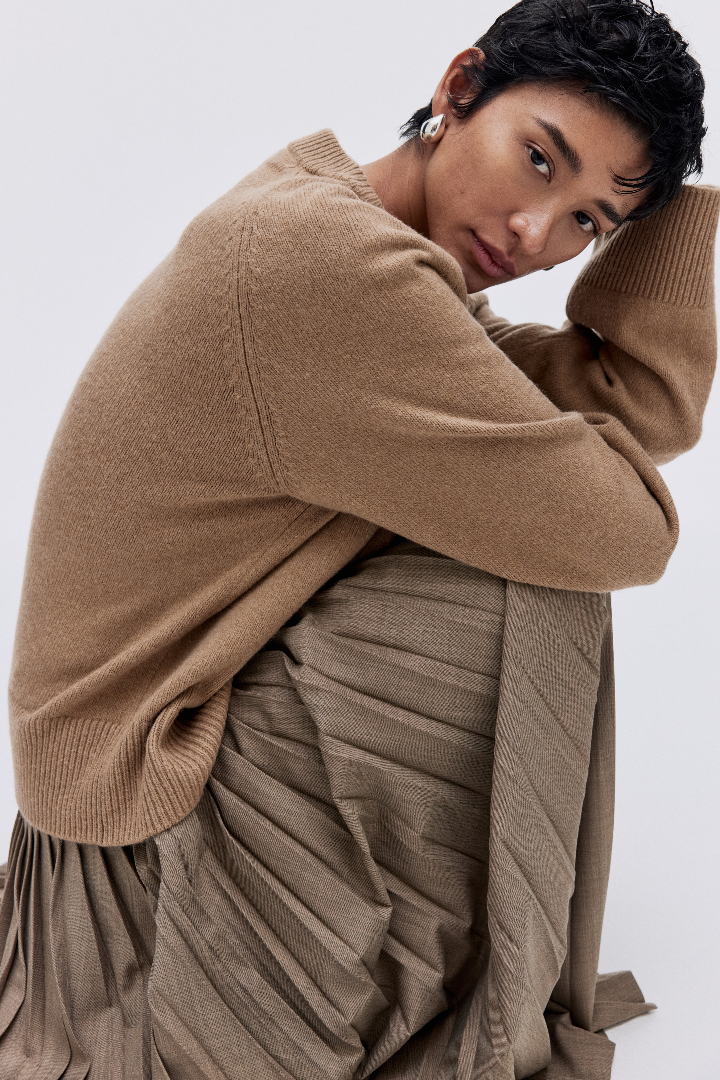 Loose-fit jumper