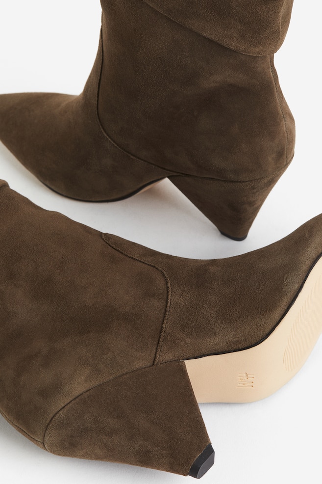 Suede boots - Brown - 2