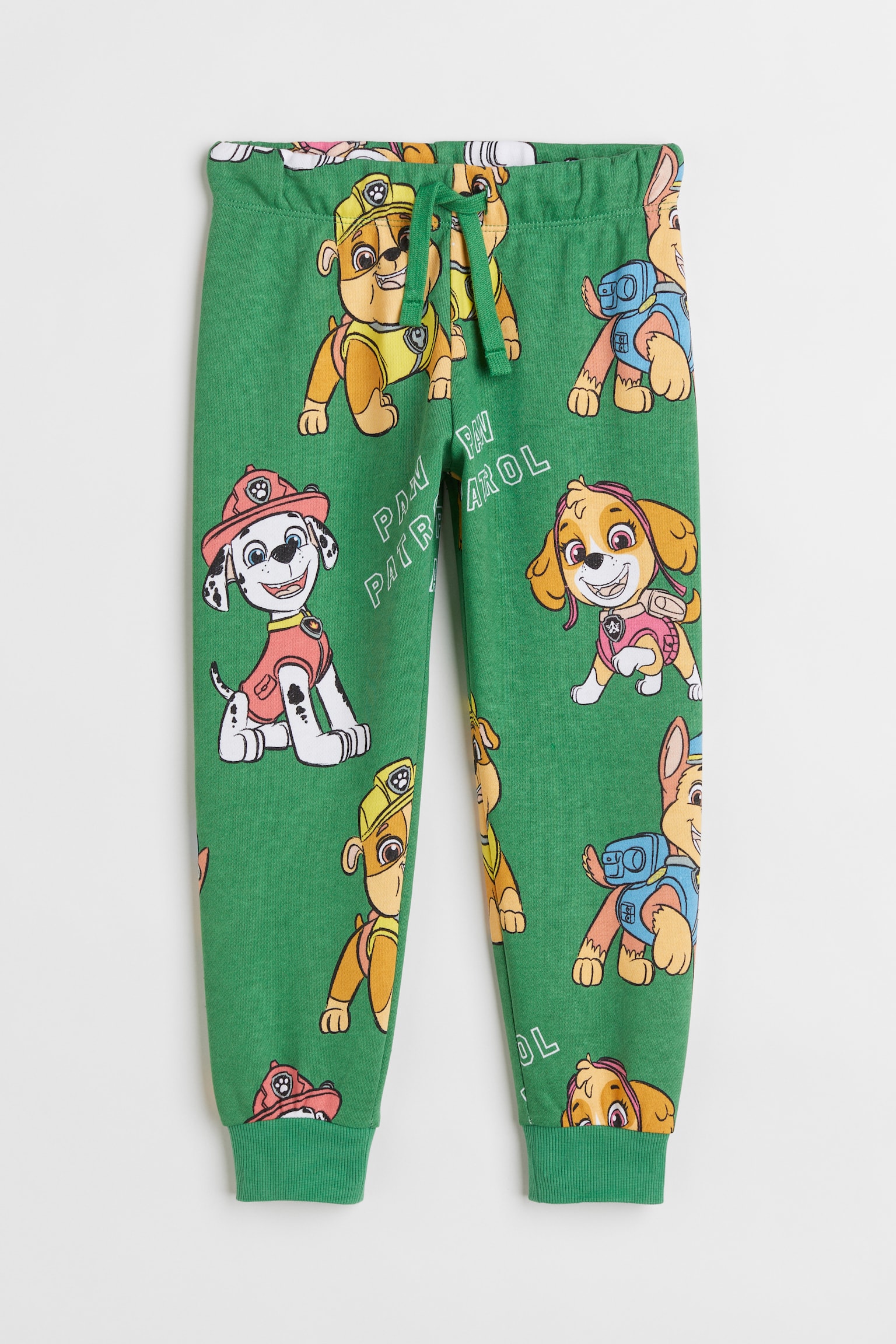 Printed joggers - Green/Paw Patrol
