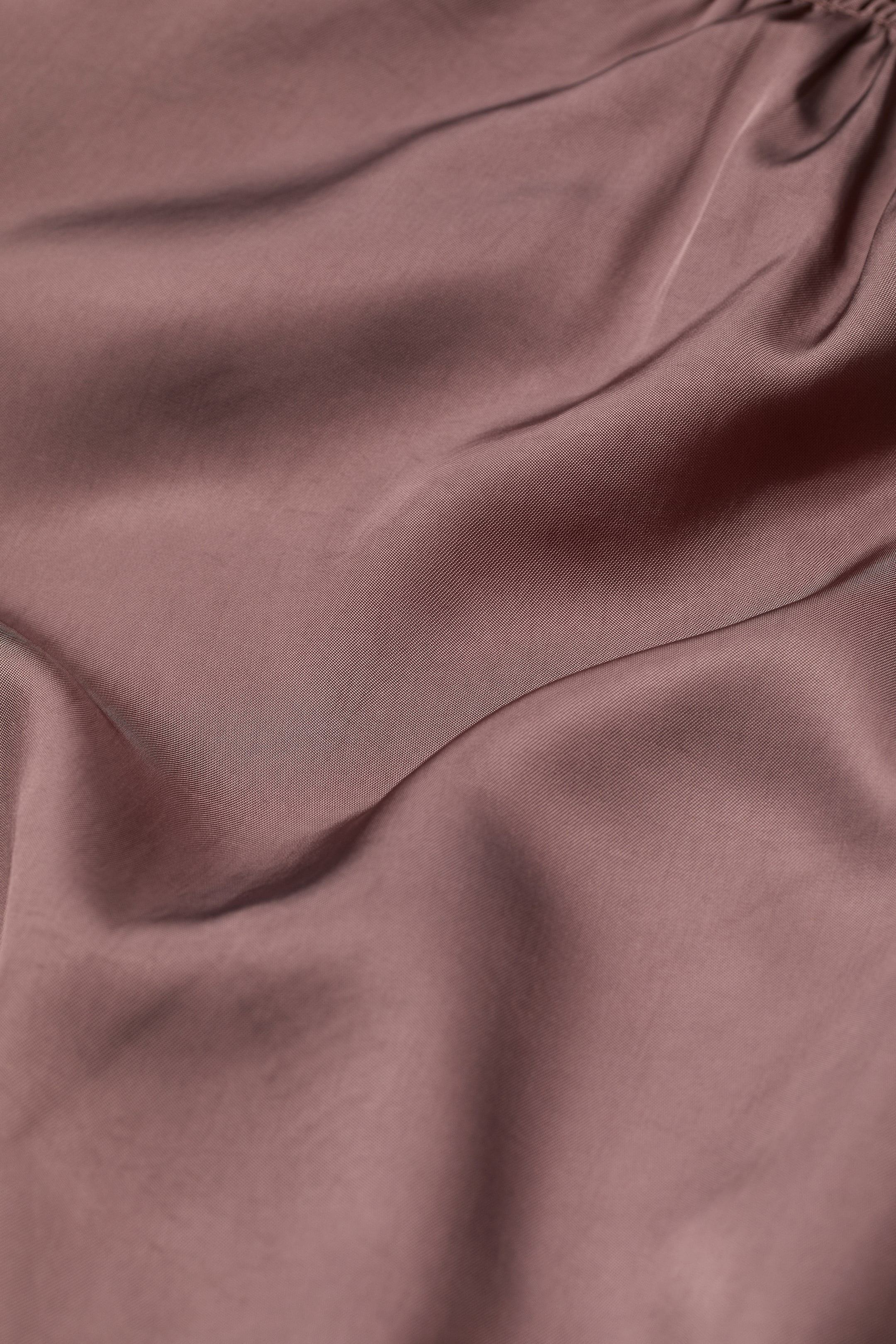 Zobacz większy obraz: Bluzka z marszczeniem - Ciemnofioletowy - ONA | H&M PL 2