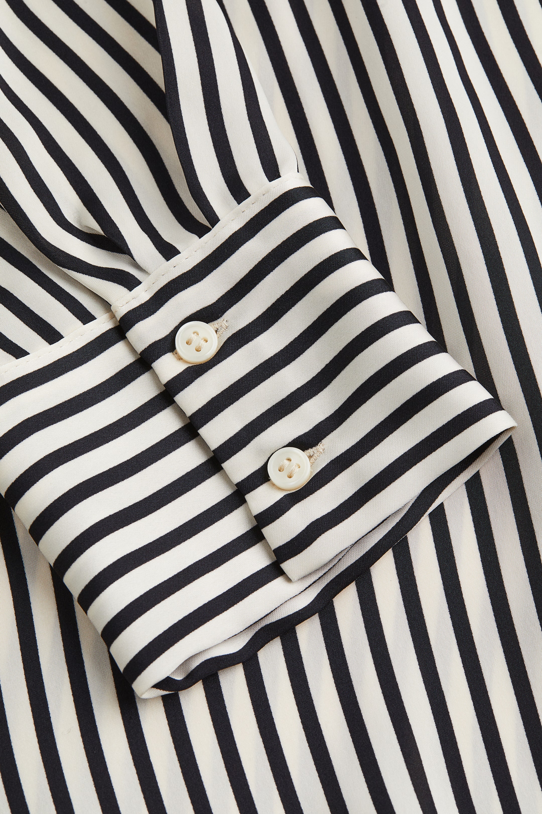 Shirt met een blouse-look voor dames in Zwart