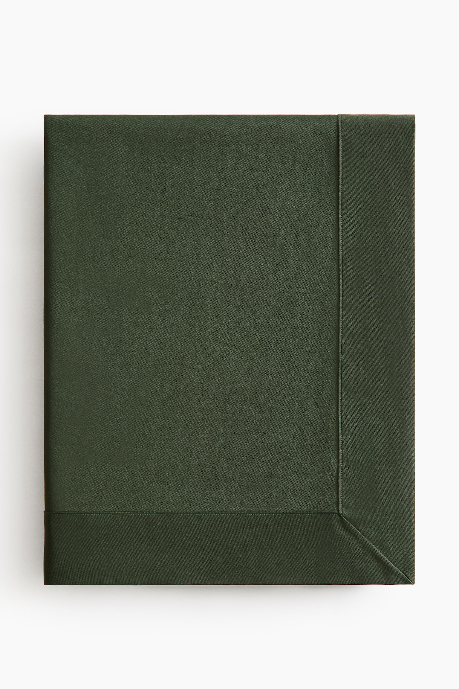 Damask tablecloth - Dark green/Light greige/Dusty yellow/White - 1