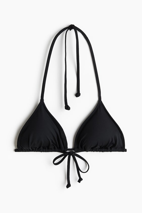 Верх бикини, уплотнённая чашка, треугольные чашки — H&M