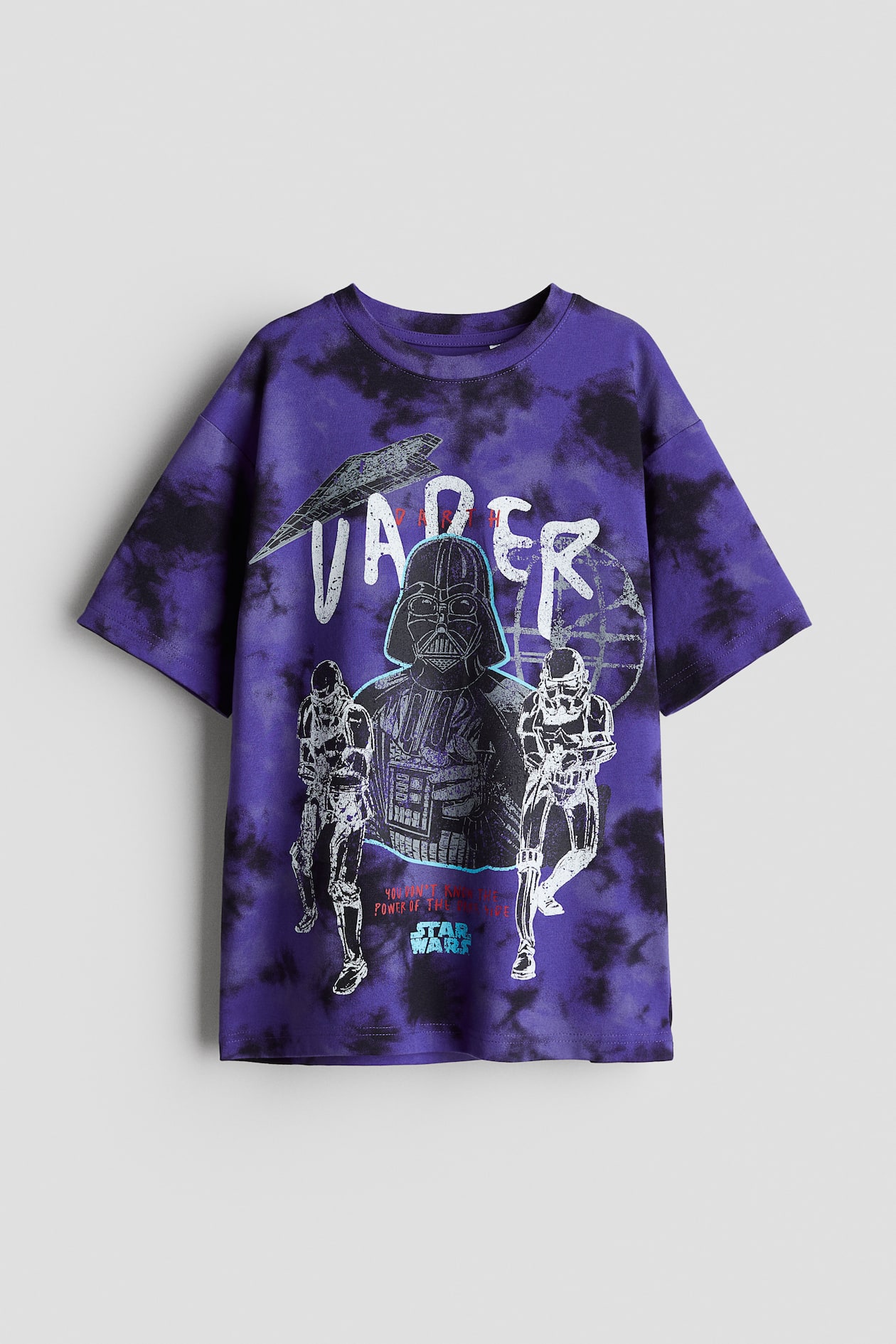 Printed T-shirt - Purple/Star Wars - Kids | H&M US