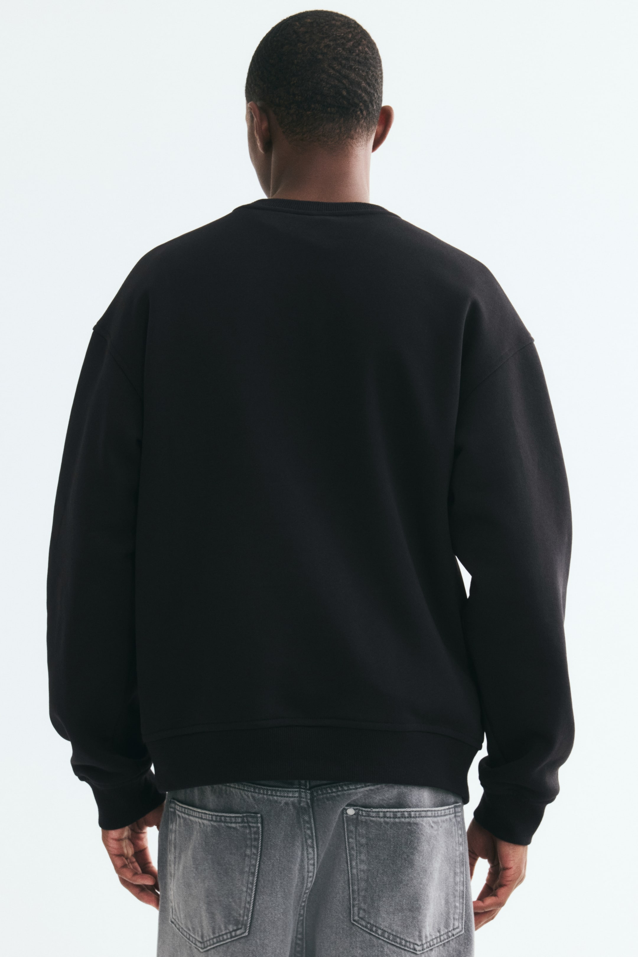 Мужские худи H&M Loose-Fit Sweatshirt — фото 4