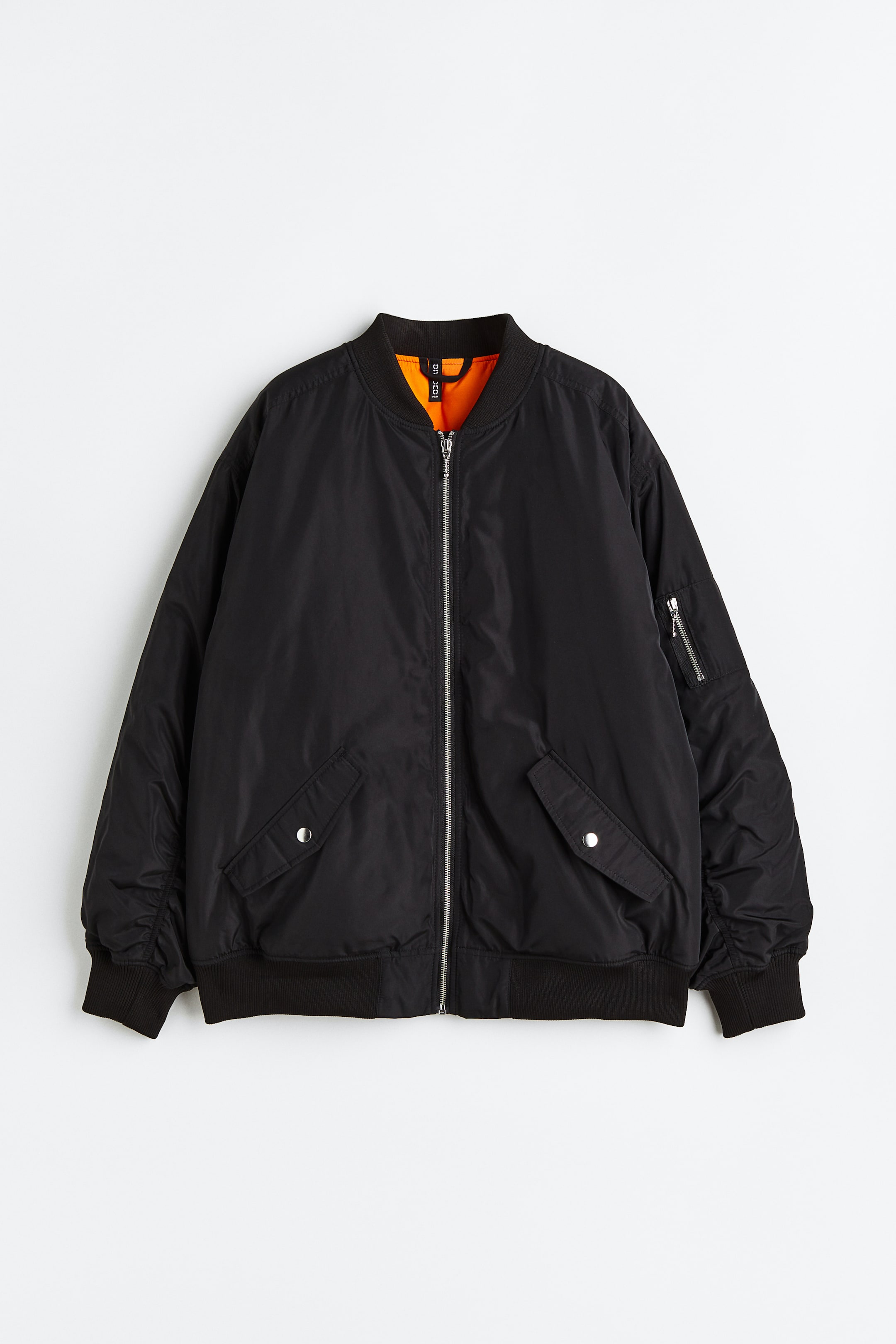 Xem ảnh lớn hơn: Áo khoác phao bomber - Màu đen - Ladies | H&M VN 1