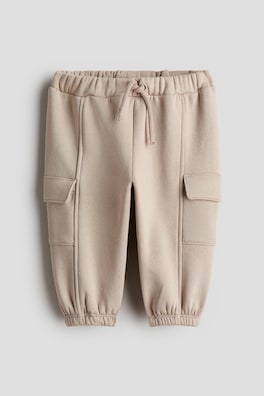 Sweatshirtjoggers i cargostil