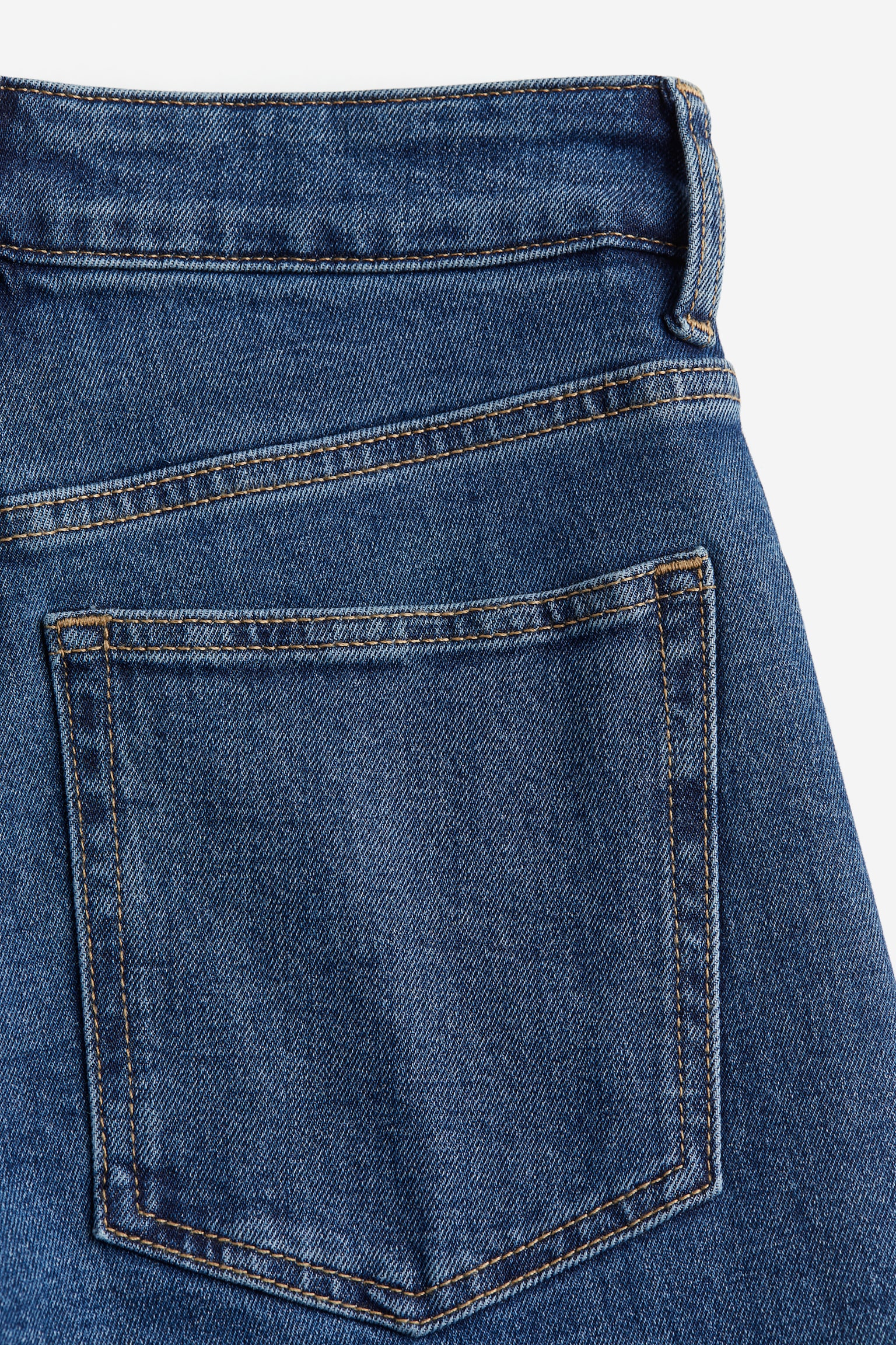 Wide High Ankle Jeans - Denim blue/Light denim blue/White/Dark denim grey/Medium denim blue - 4