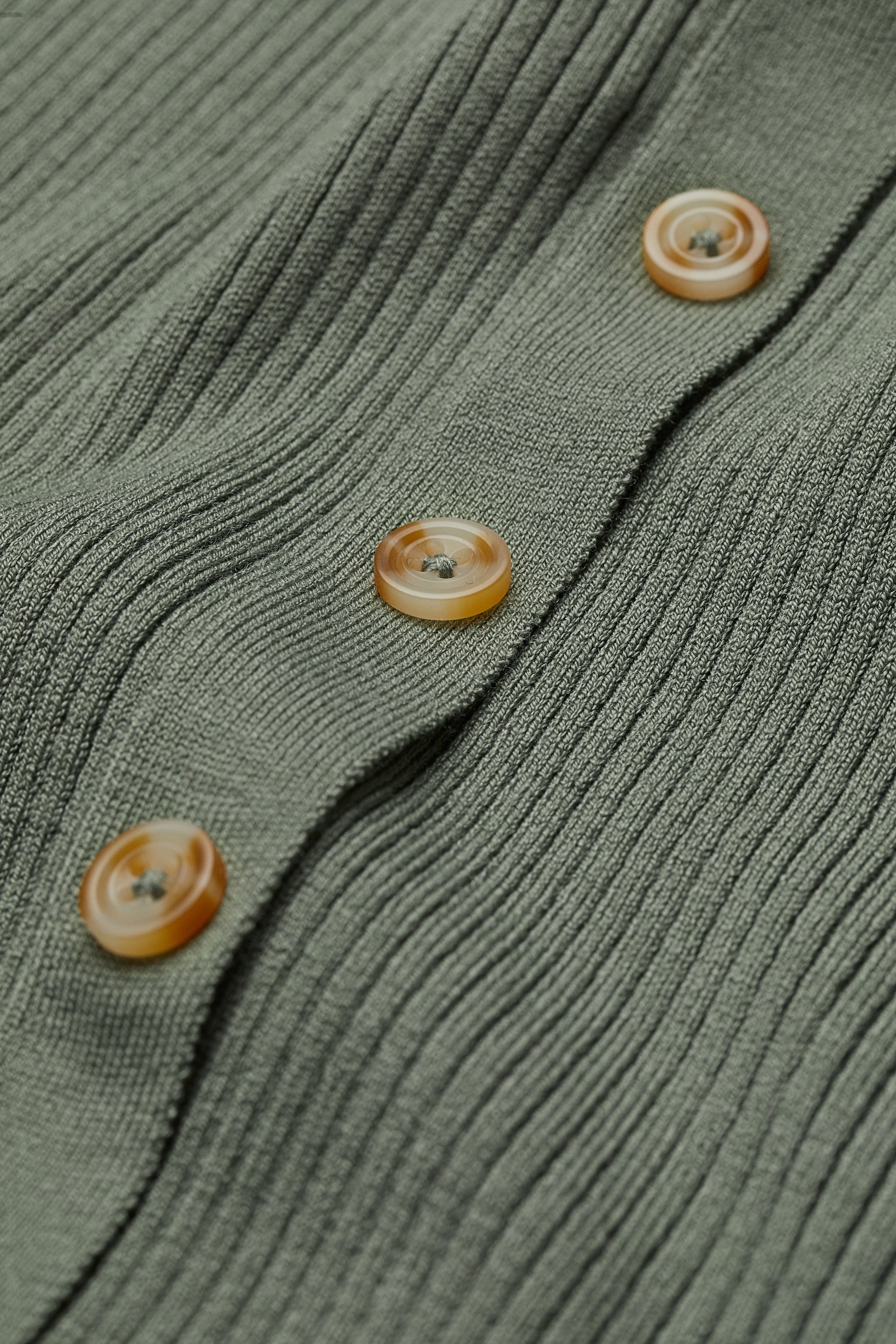 View larger image: Rib-knit top - Light khaki green - Ladies | H&M HK 2