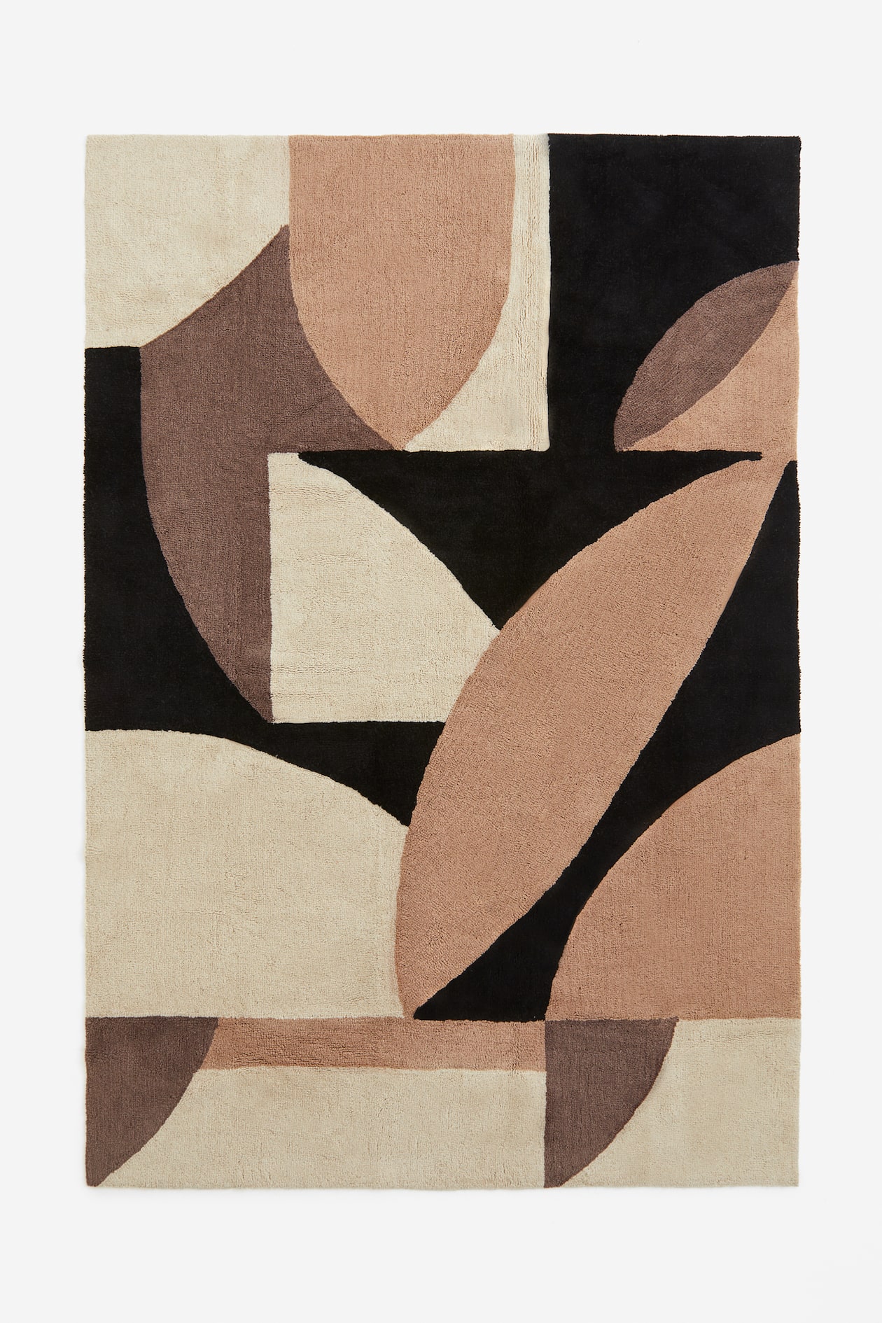 Large Wool Rugs Top View Beige/Patterned Large wool rug at H&M Home | H&M GB