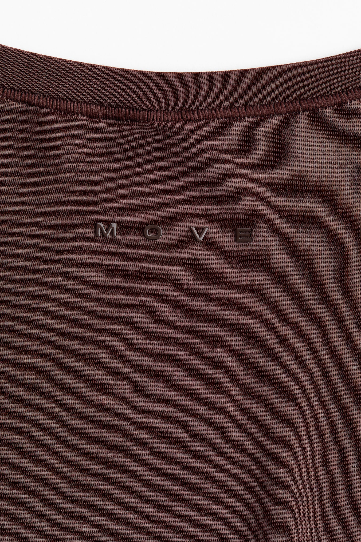 Átlapolt modál sportfelső - Melegbarna/Csokoládé szilva/Fagyos lila/Elefántcsont/Fekete - 3