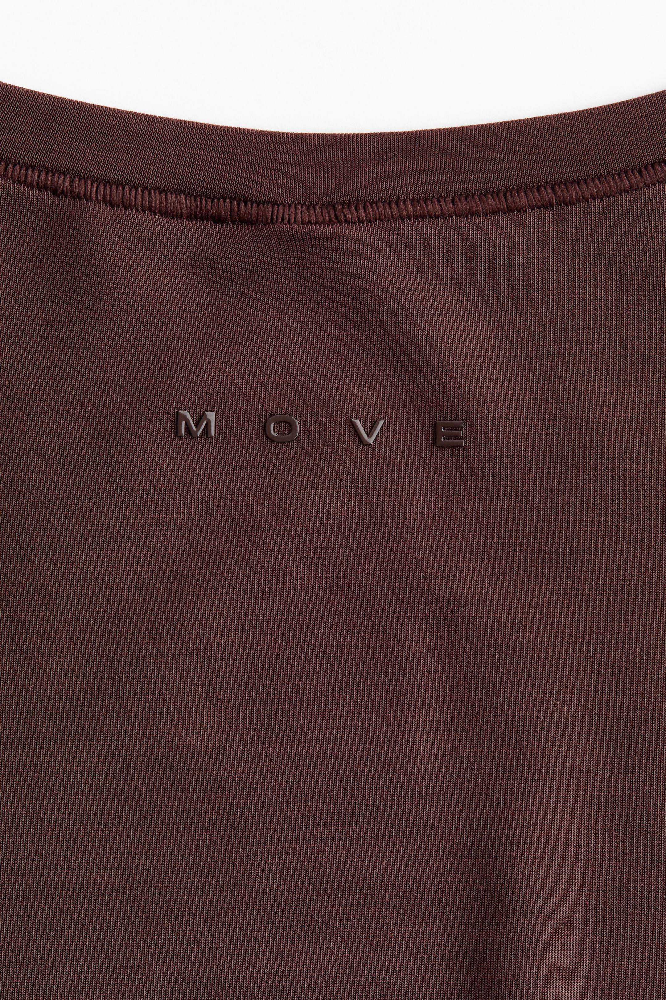 Größeres Bild anzeigen: Sportshirt im Wickelschnitt aus Modal - Warmes Braun - Ladies | H&M AT 2