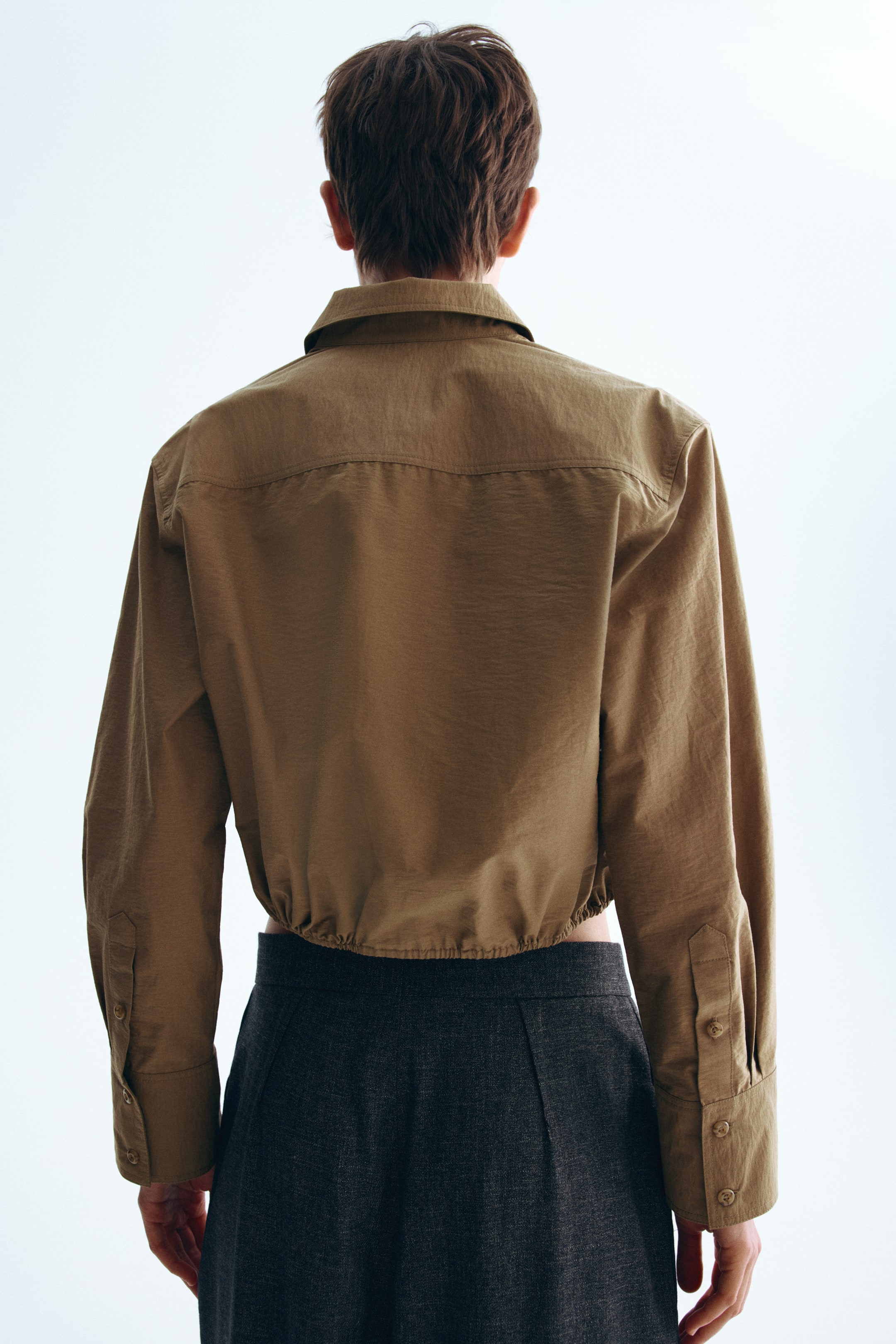 Женские рубашки H&M Drawstring Shirt — фото 3