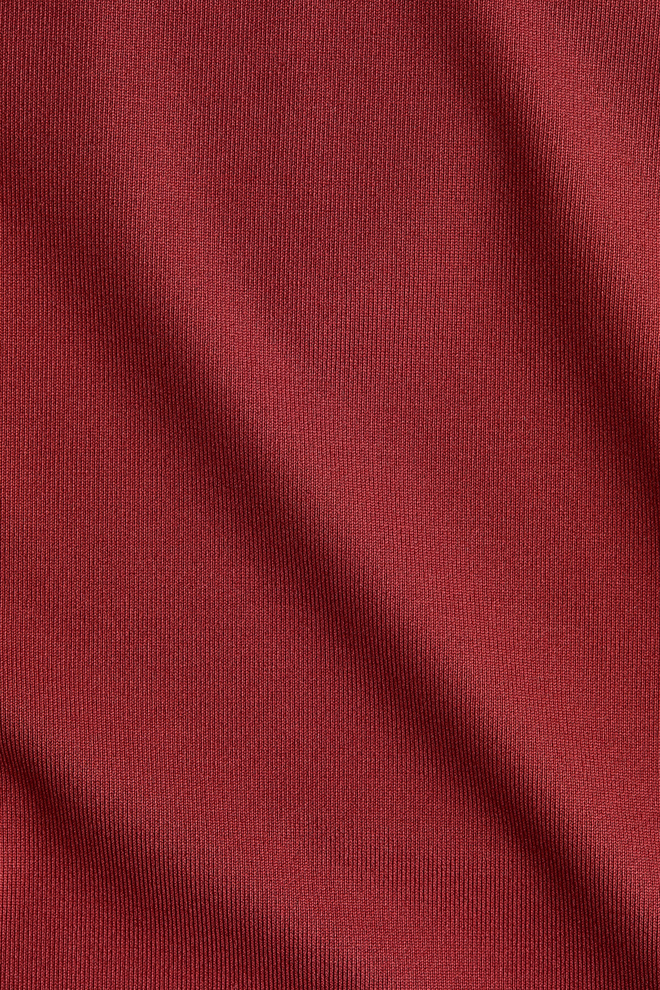 Ampliar la imagen: Top con cuello bailarina - Rojo oscuro - Ladies | H&M MX 2