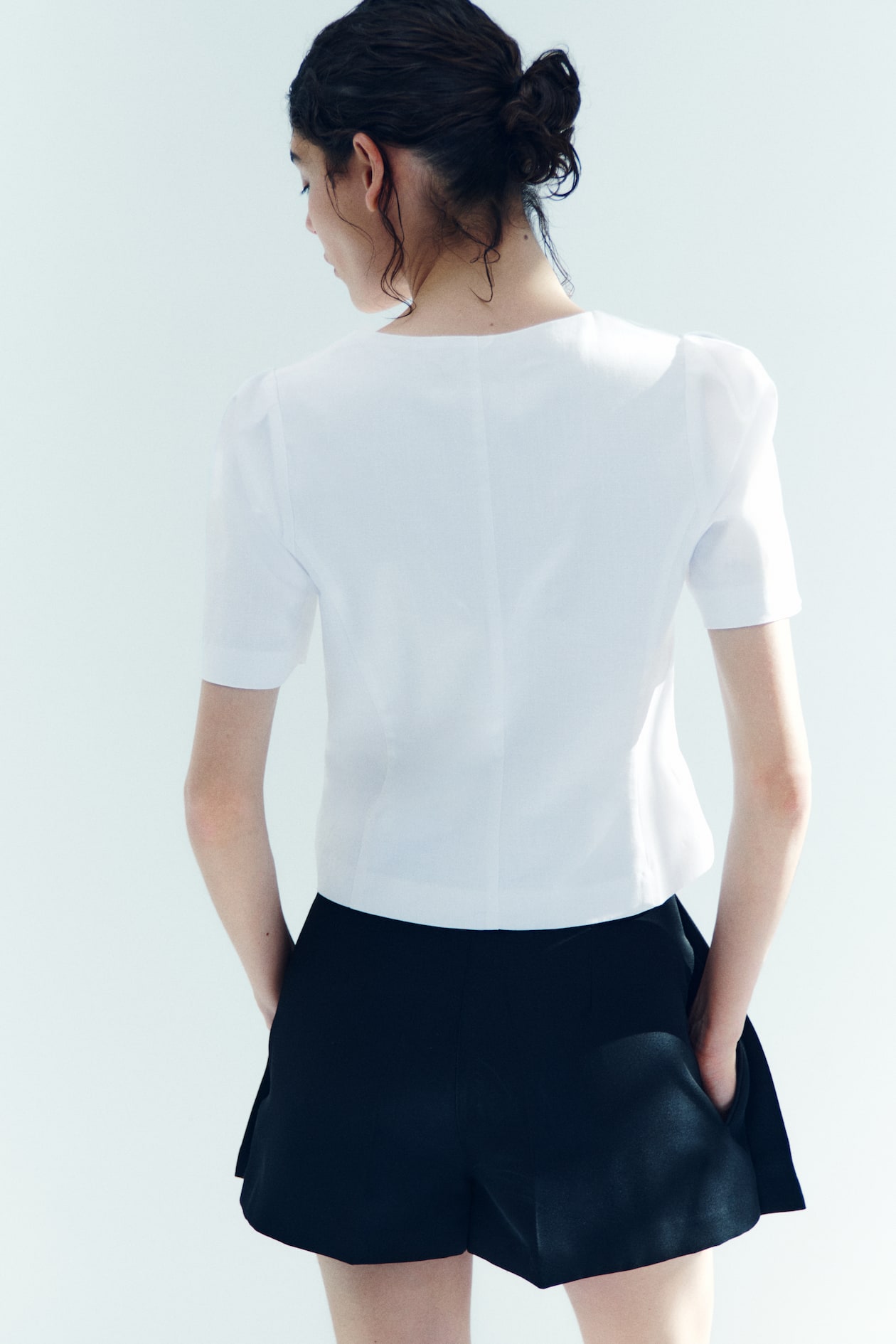 Scoop-Neck Blouse - image 5